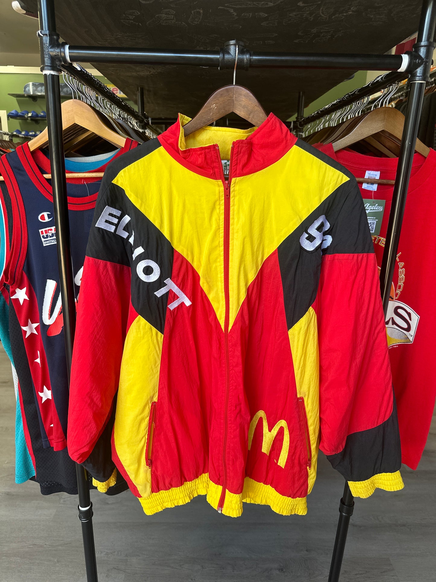 Bill Elliot McDonald’s Racing Jacket