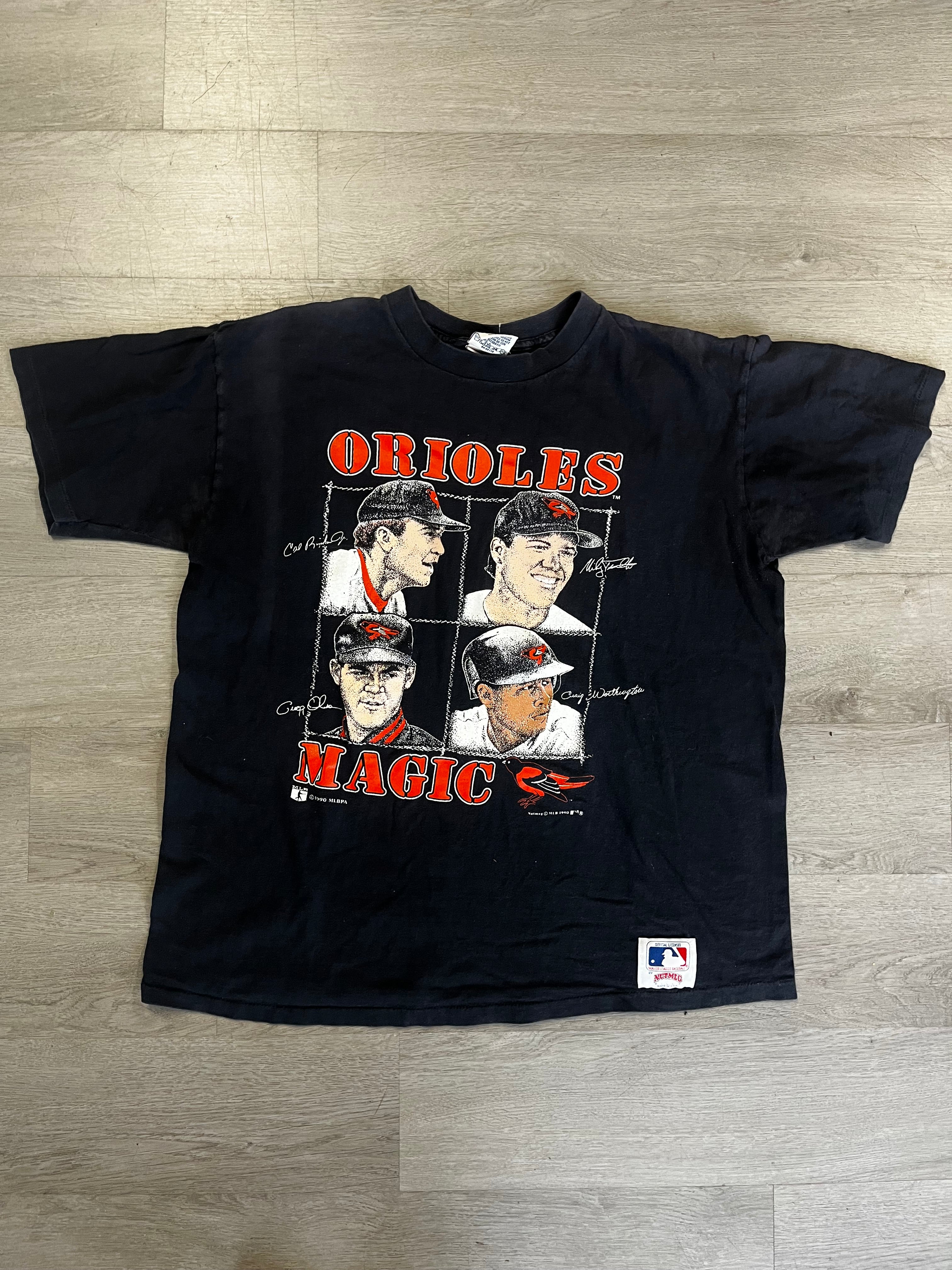 Vintage Baltimore Orioles Magic Black Tee