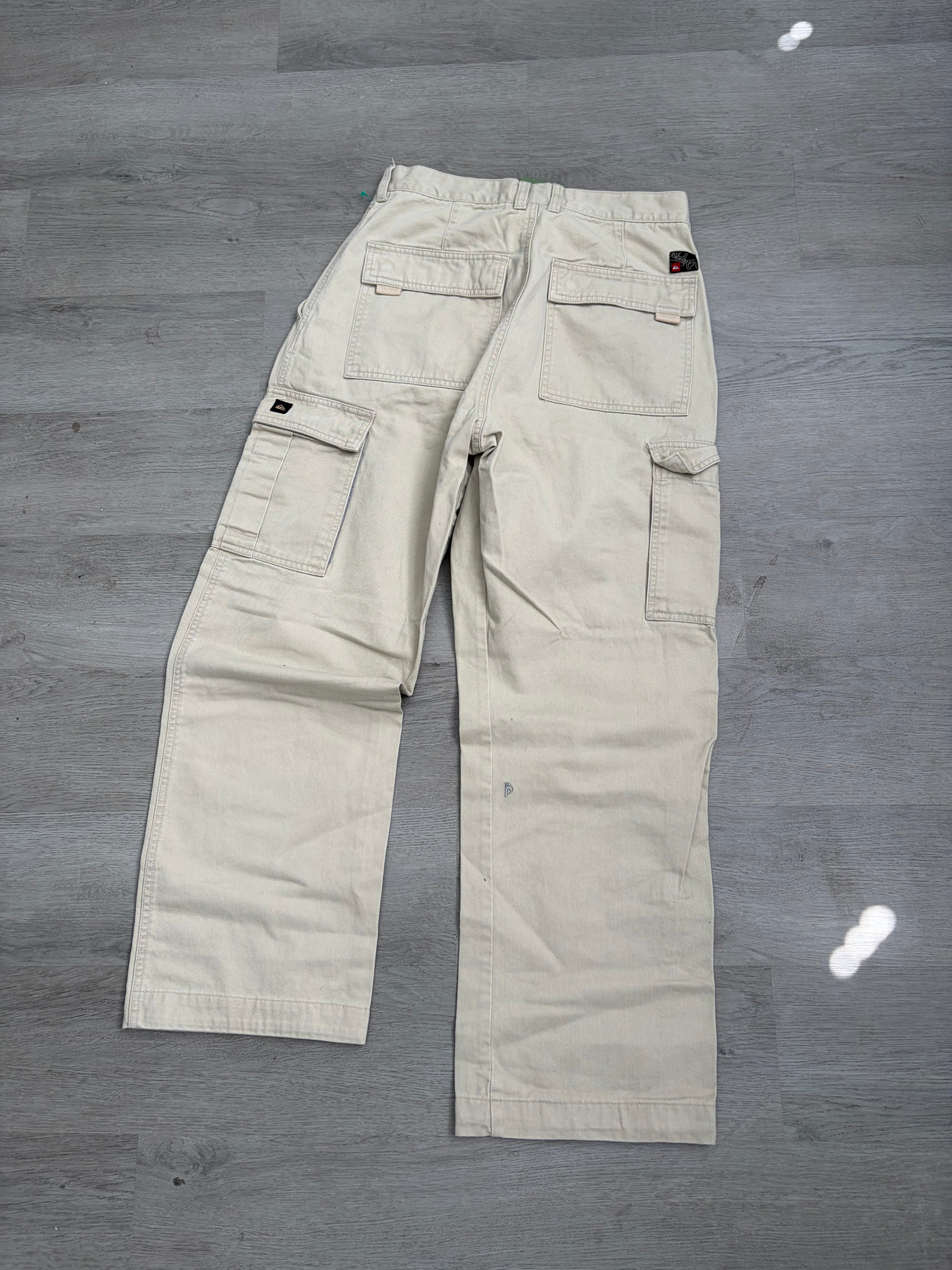 Vintage Quicksilver Khaki Cargo Pants