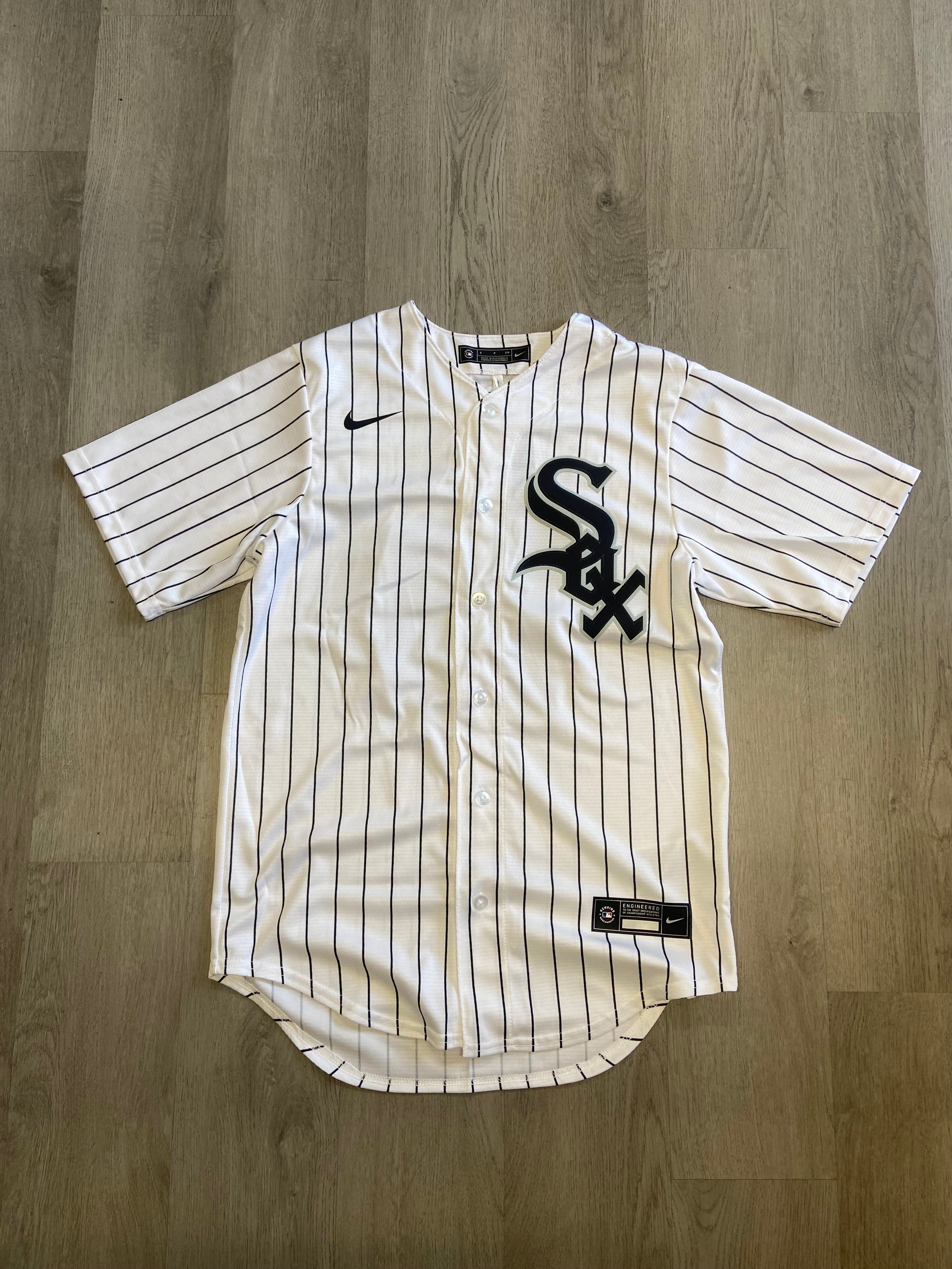 Nike Chicago White Sox Yoan Moncada Home Jersey