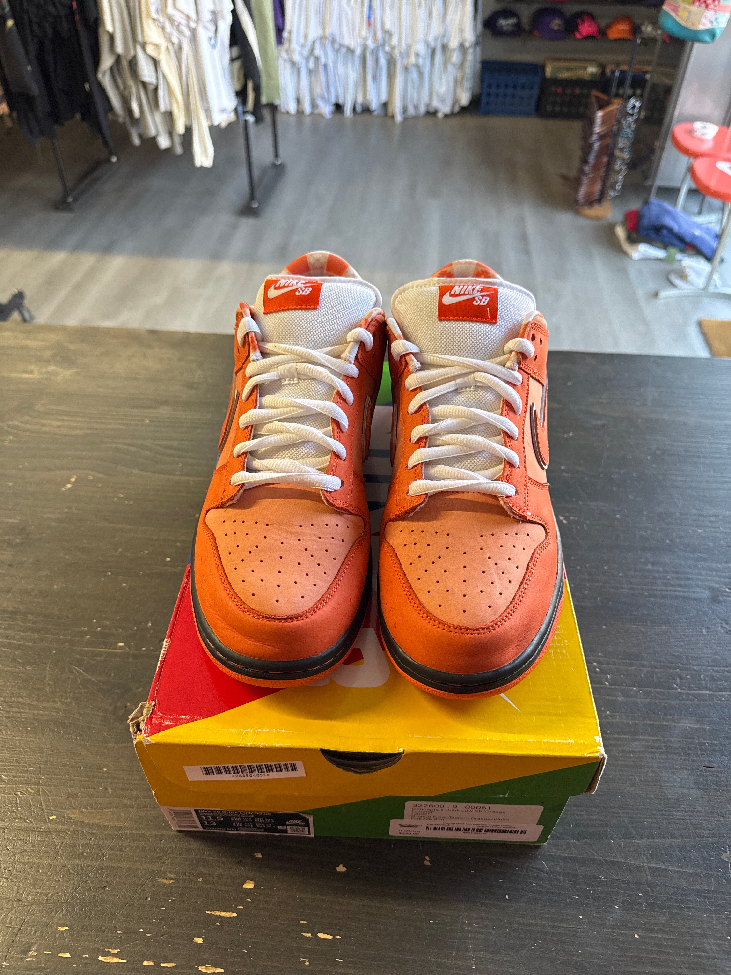 Pre-owned Nike SB Dunk Low Orange Lobster