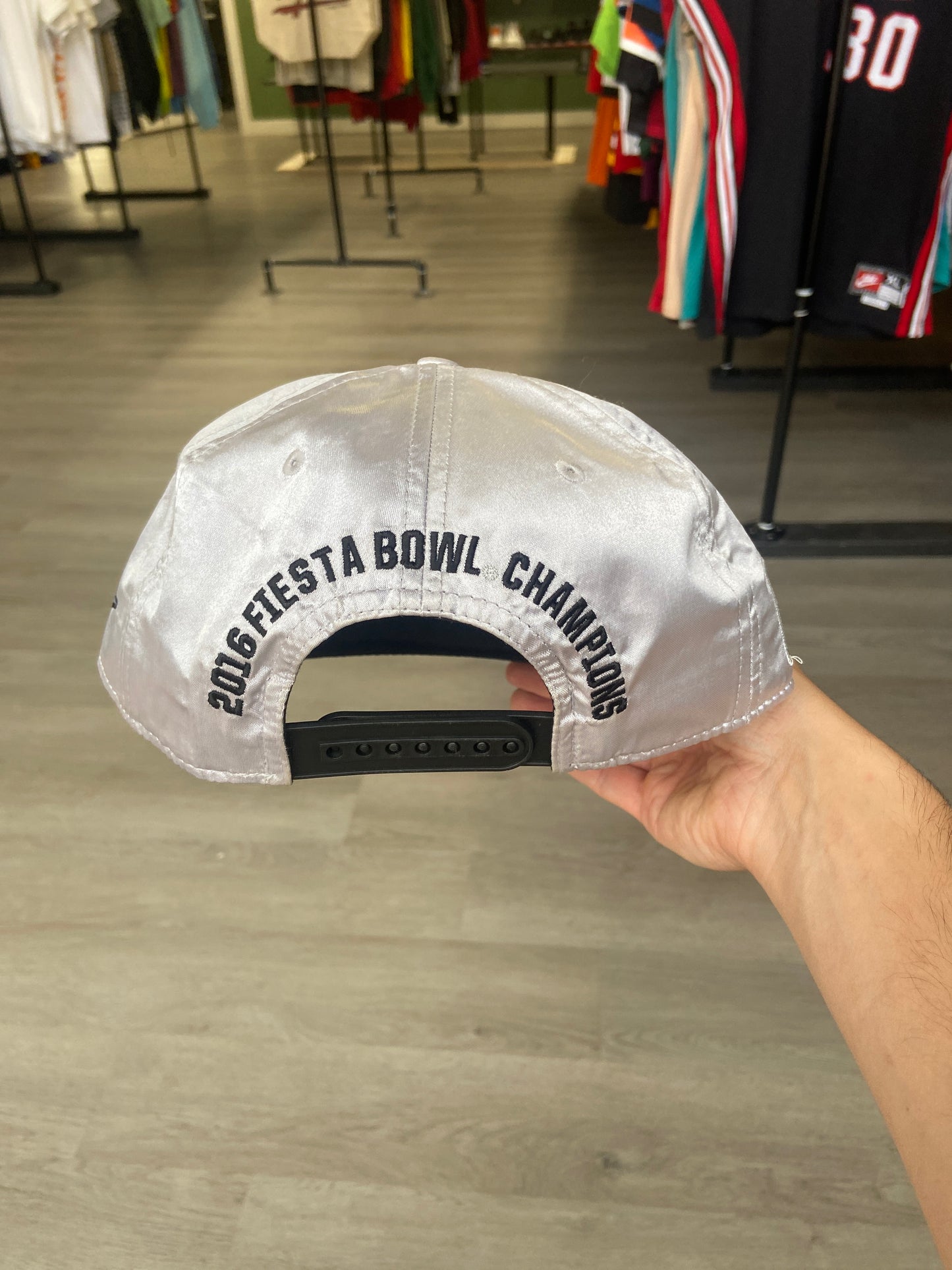 Silver Grey Fiesta Bowl Clemson Hat