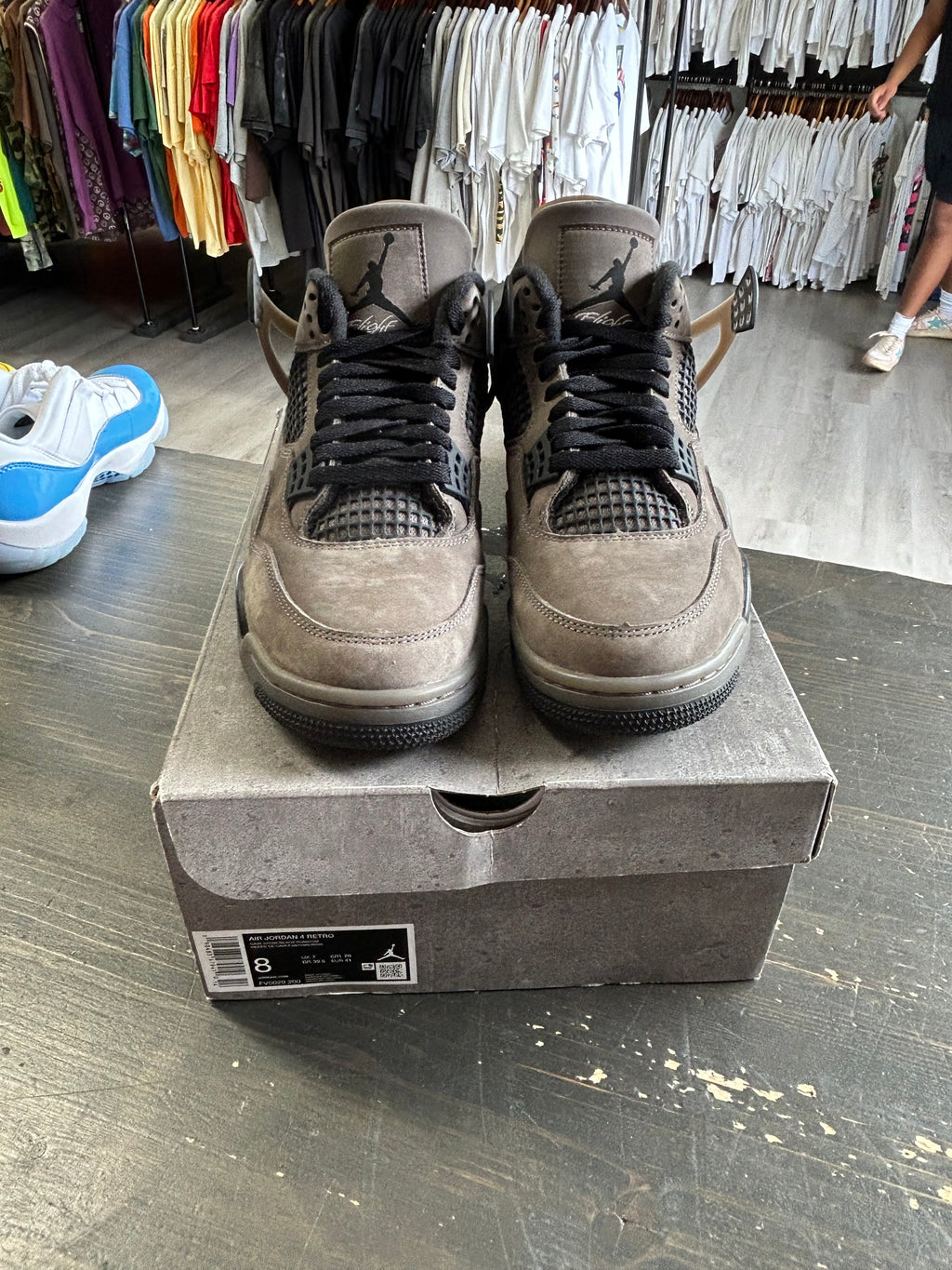 Pre-Owned Jordan 4 Retro Cave Stone