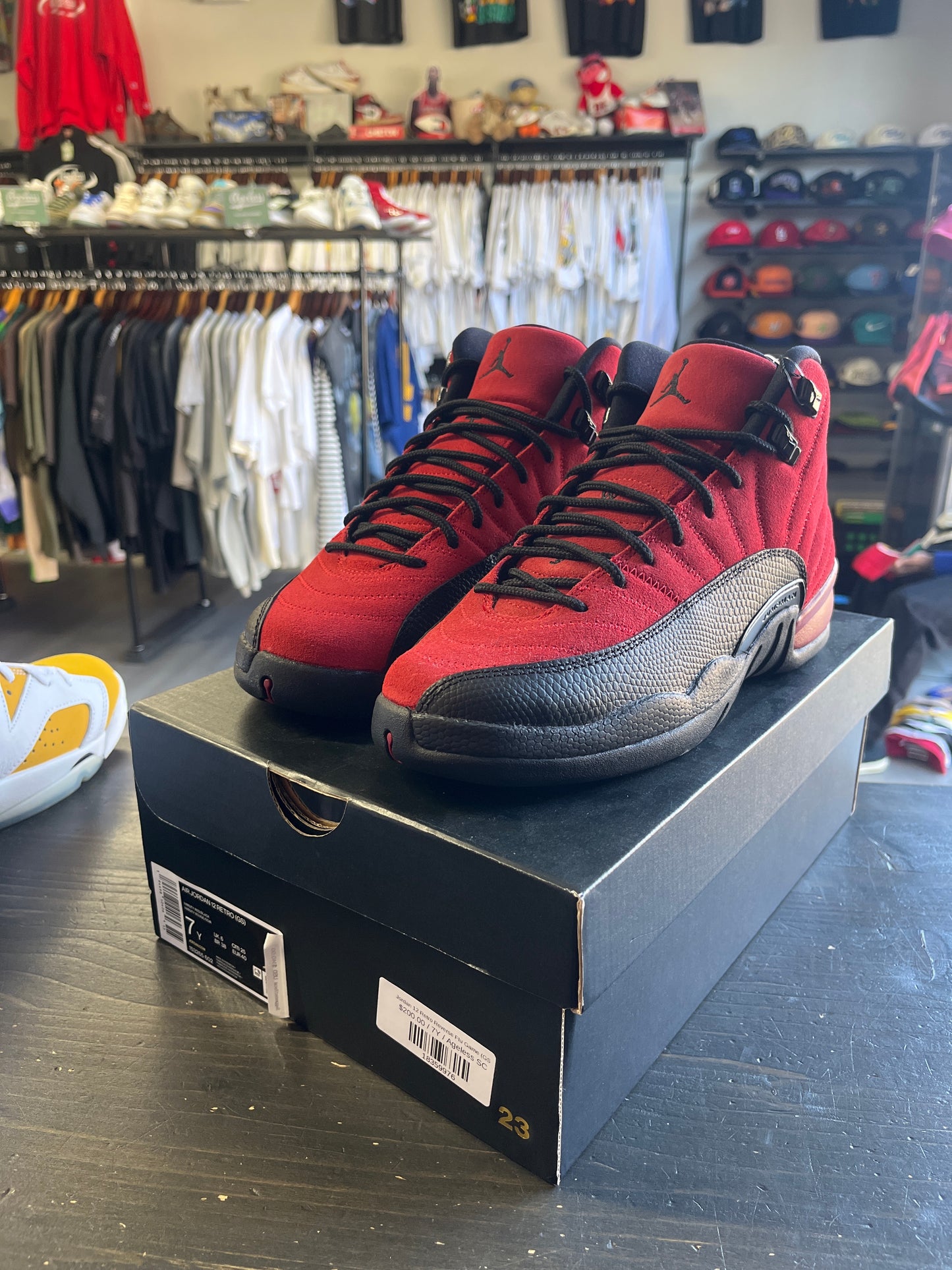 Jordan 12 Retro Reverse Flu Game (GS)