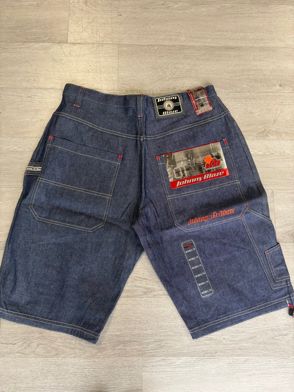 Johnny Blaze Dark Wash Denim Jorts