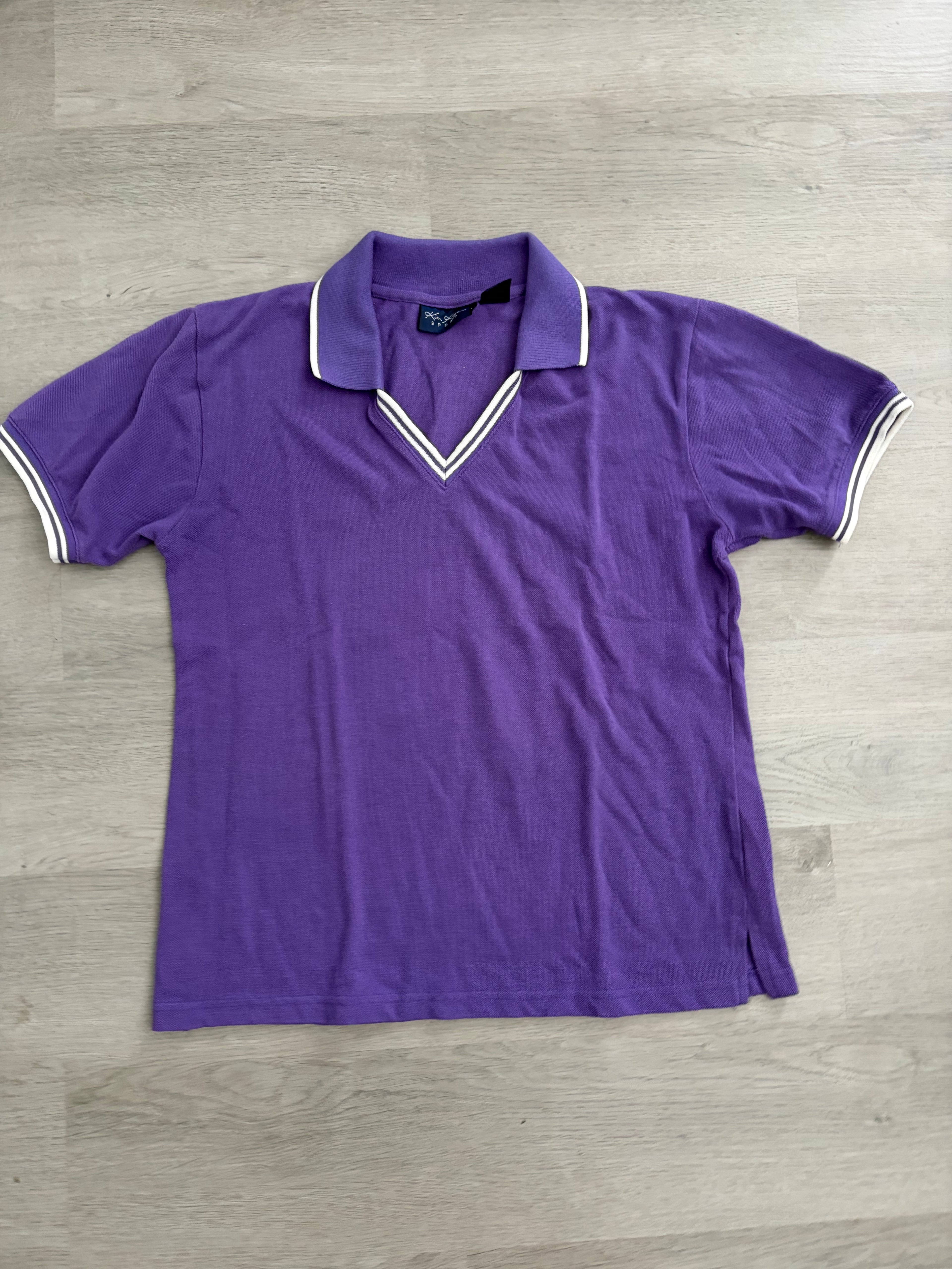 Women’s Purple Kim Rogers Sport Polo