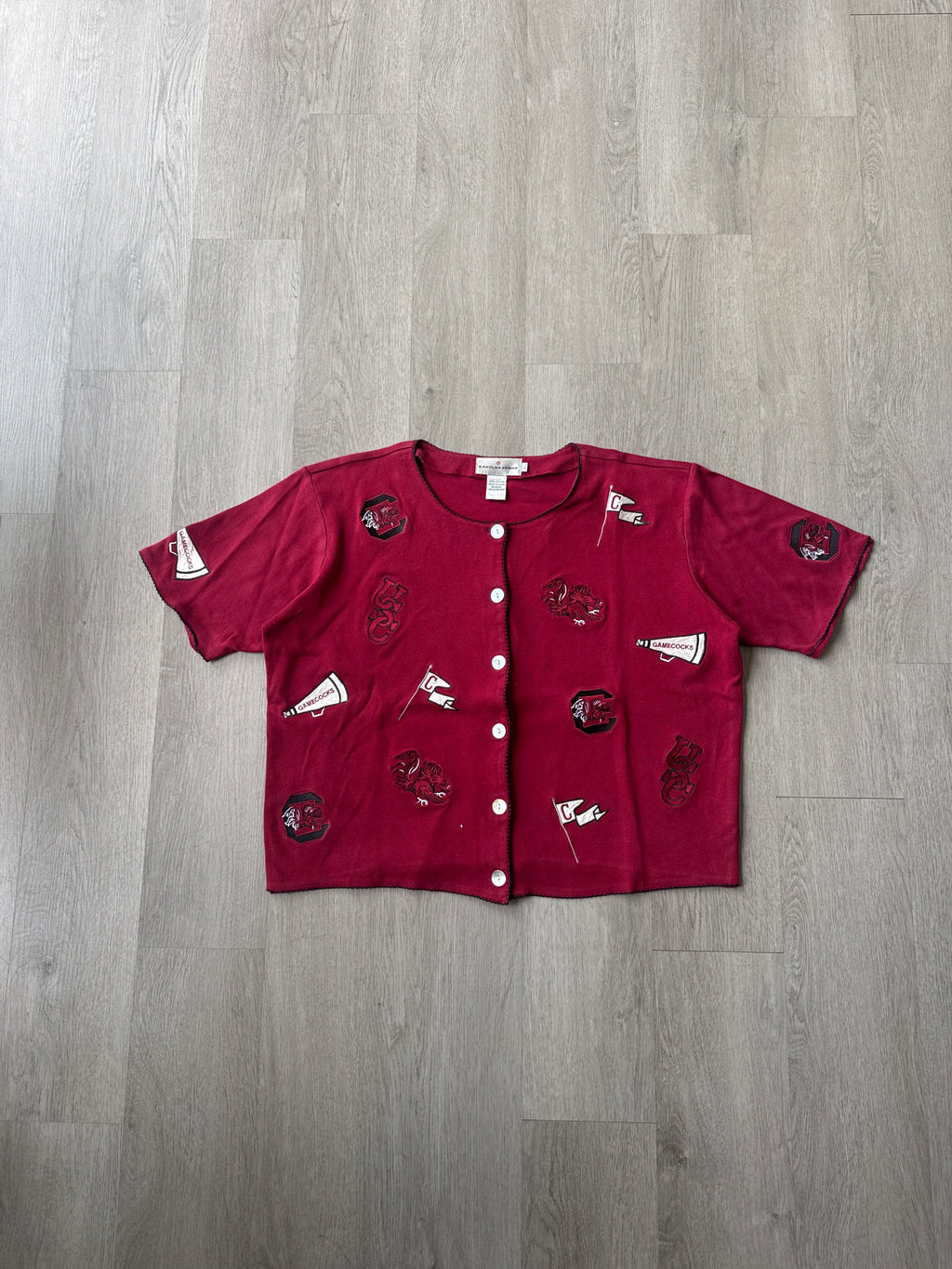 Vintage Women’s University Of South Carolina Gamecocks Blouse