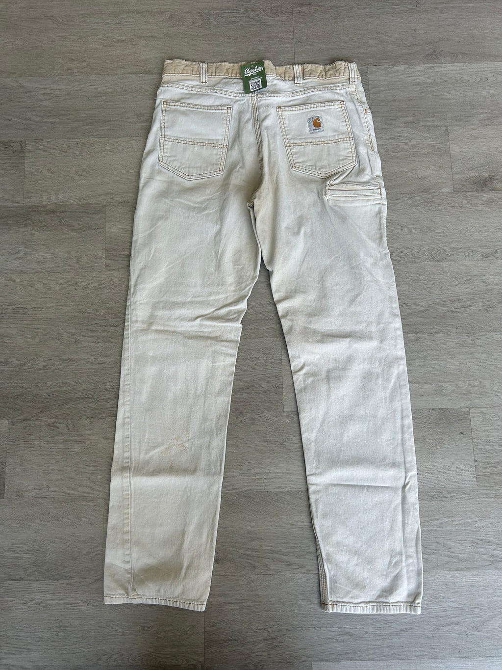 Vintage Carhartt Relaxed Fit Beige Pants