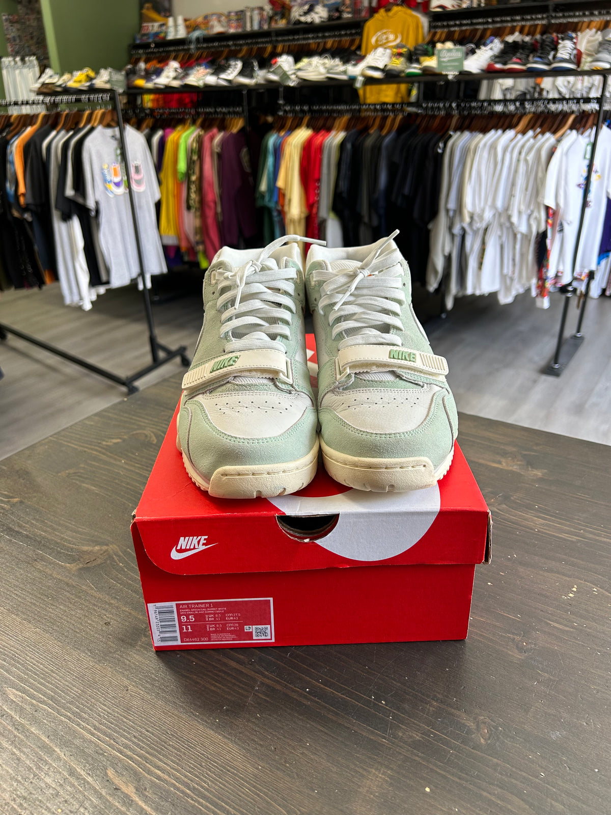 Pre-Owned Nike Air Trainer 1 Enamel Green
