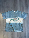 vintage 1998 Looney Tunes Taz "Huna Beach" tie-dye Tee
