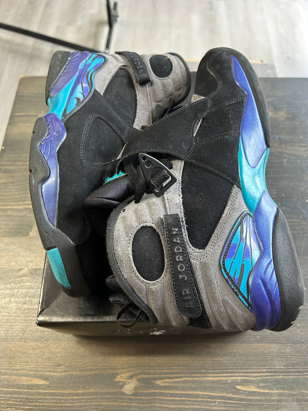 Pre-Owned Jordan 8 Retro Aqua (2025)