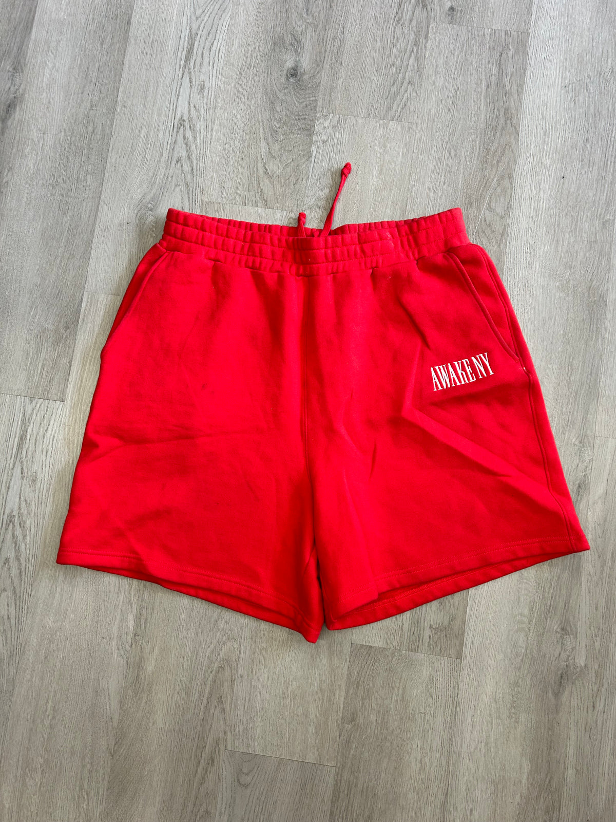 Awake NY Red Sweatshorts