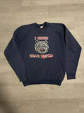 Navy Blue Bleed Bear Blood Sweatshirt