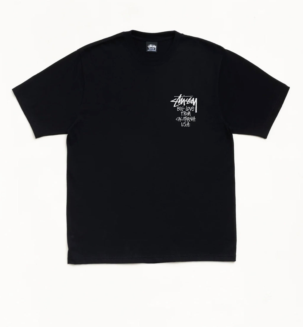 Stussy Black Big Love Tee Stüssy