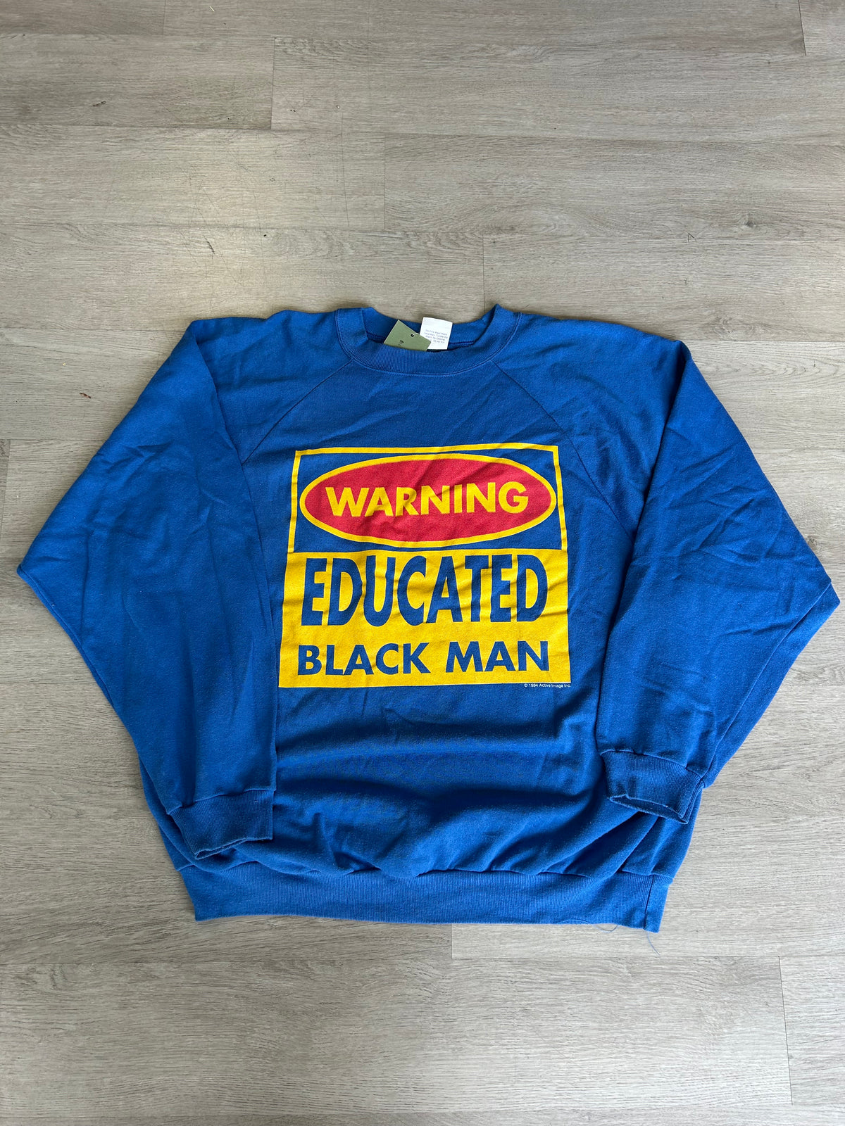 Warning Educated Black Man Sweatshirt