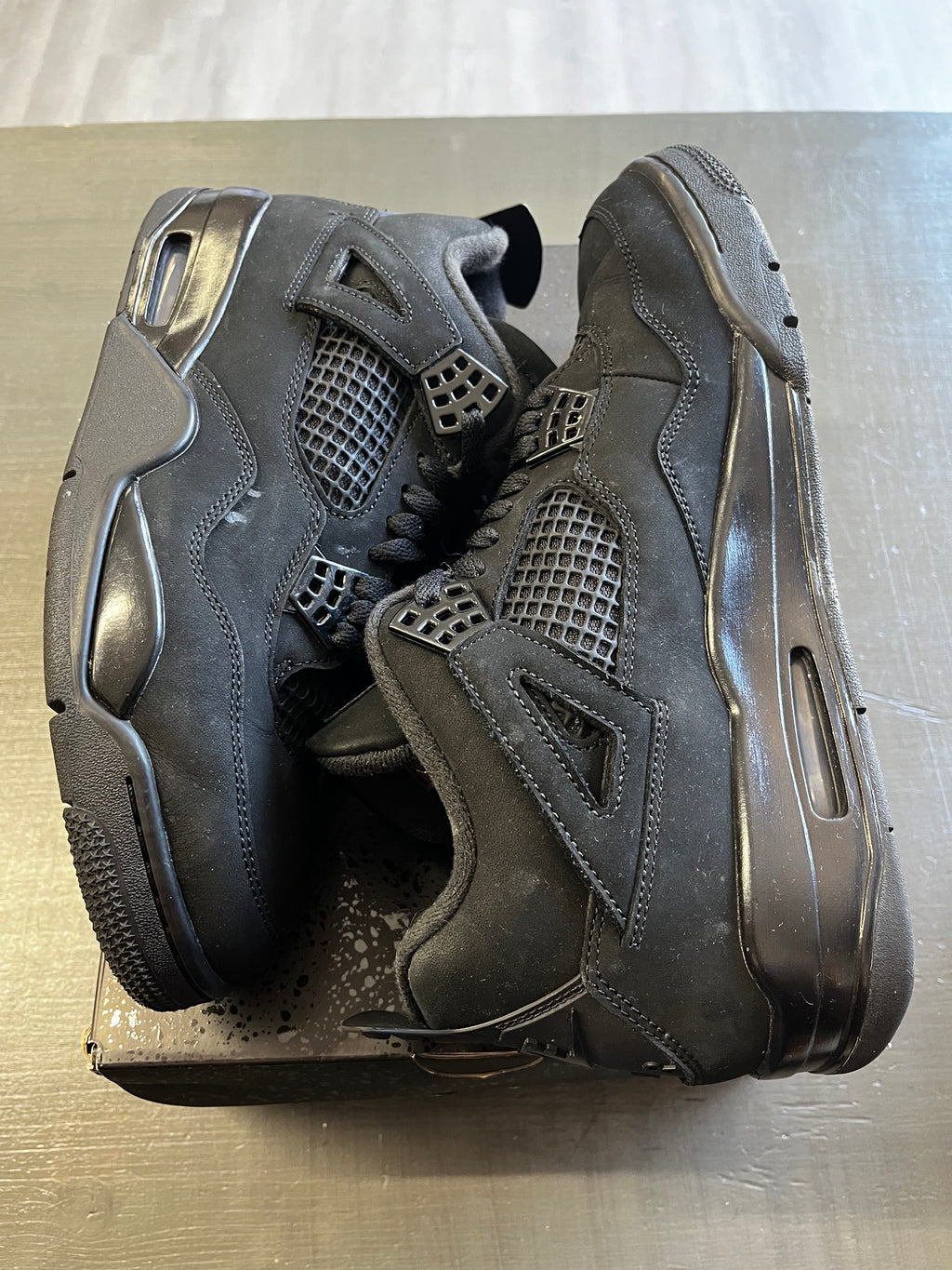 Pre Owned Air Jordan 4 Retro Black Cat
