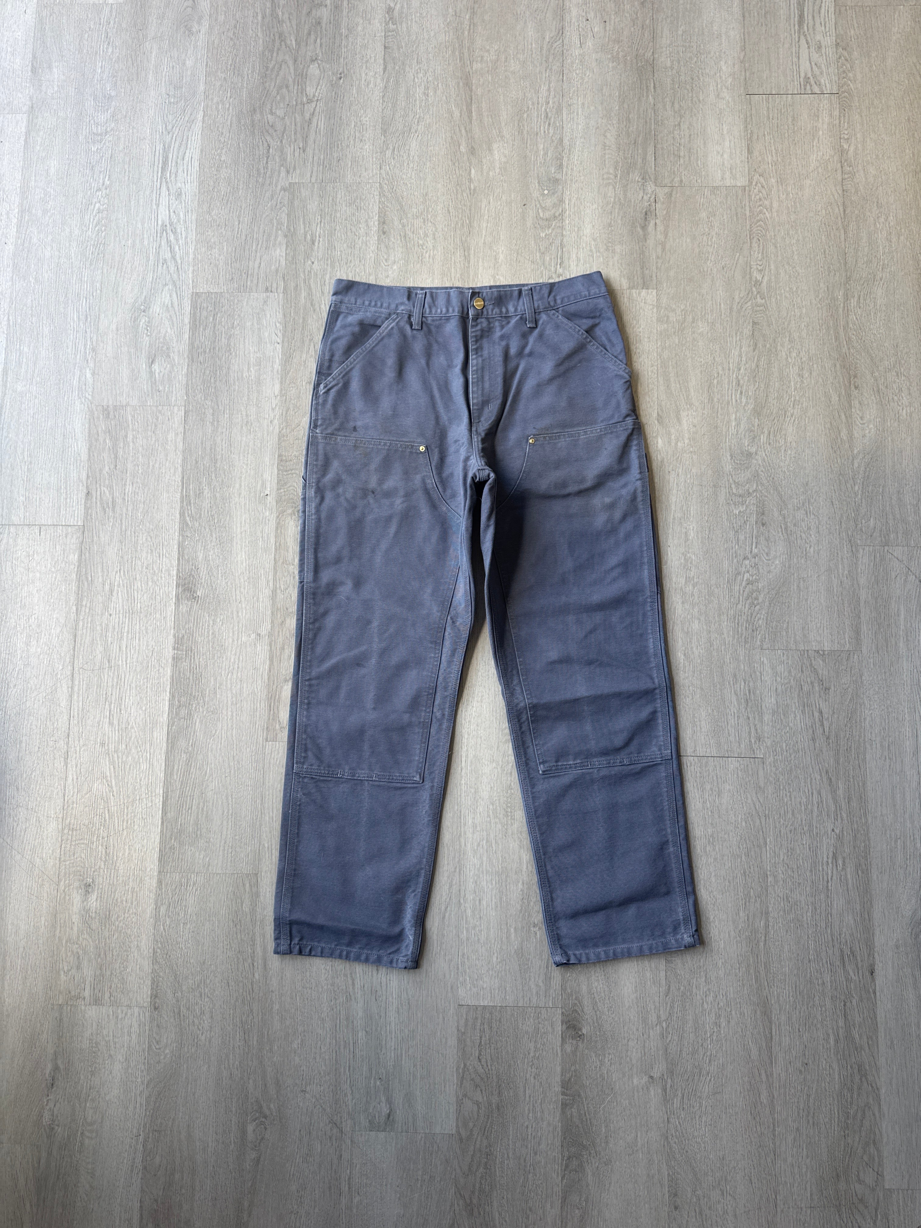 Carhartt WIP Double Knee Navy Pants