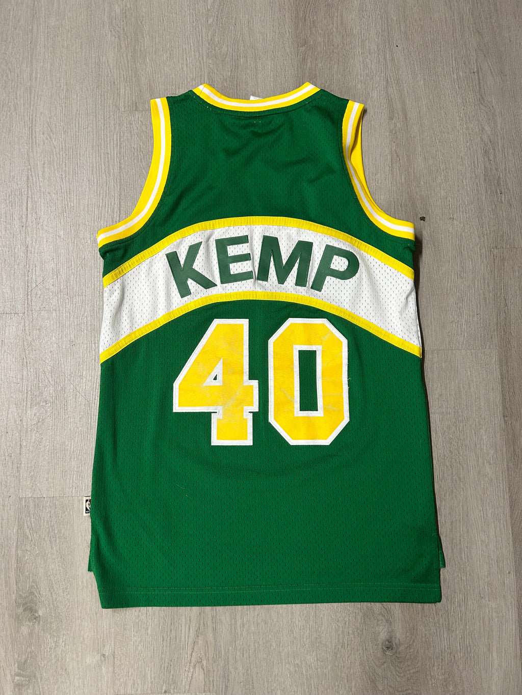 Vintage Seattle Super Sonics Shawn Kemp Jersey