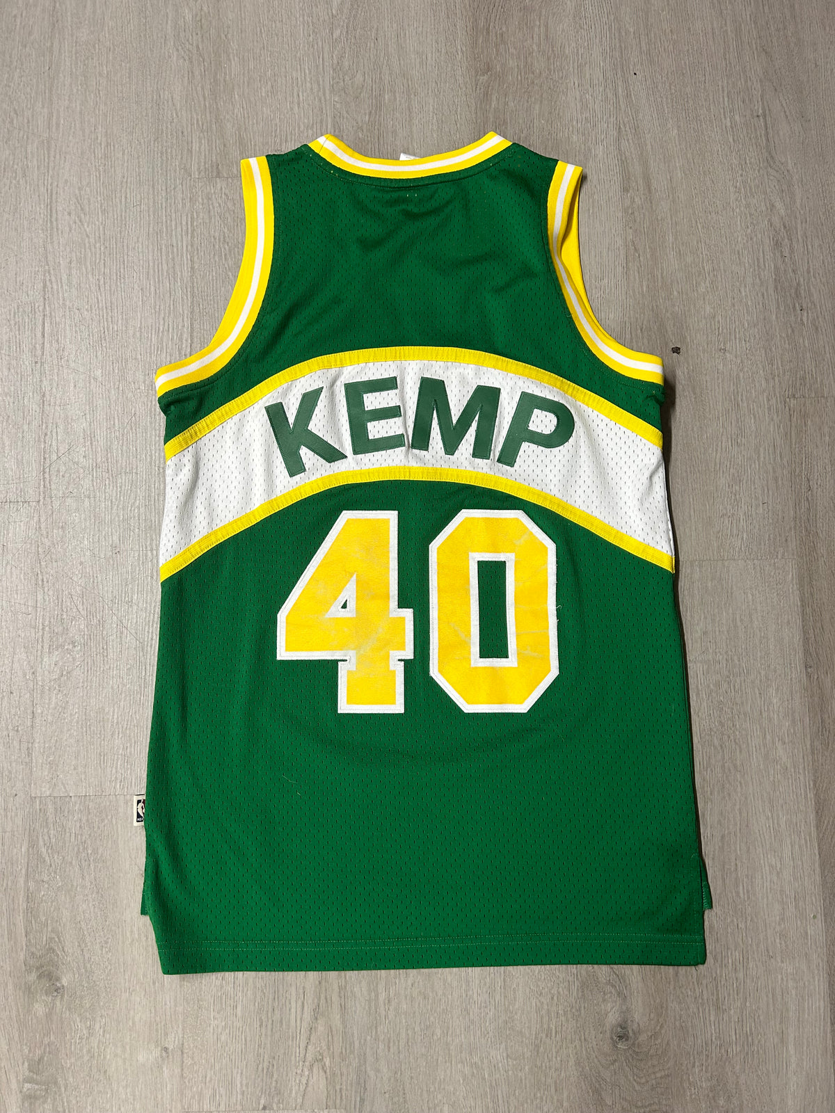 Vintage Seattle Super Sonics Shawn Kemp Jersey