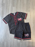 Vintage U.S. Sportswear Chicago Bulls Baseball Jersey Shorts Set