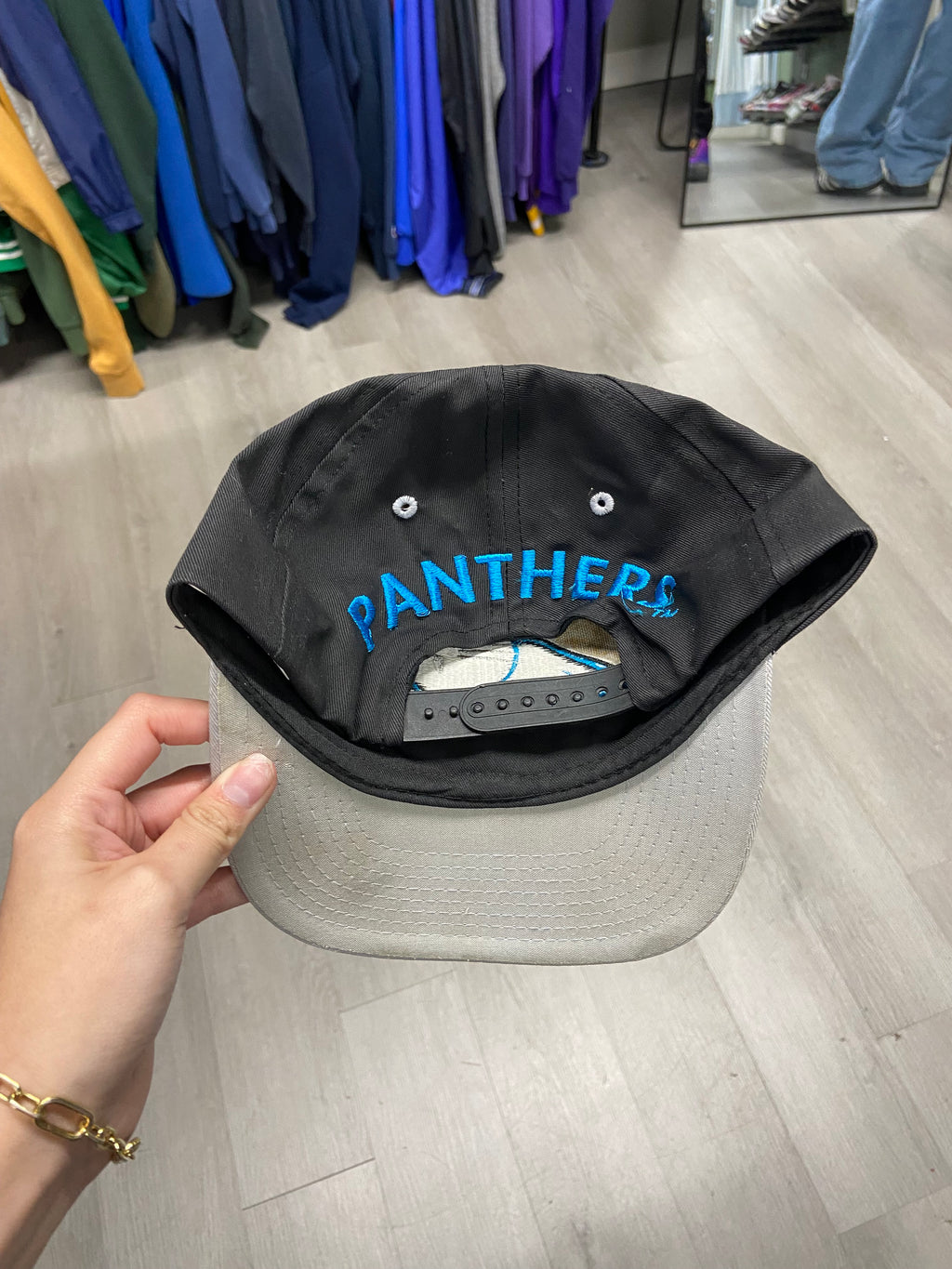 Vintage Carolina Panthers Logo SnapBack Hat