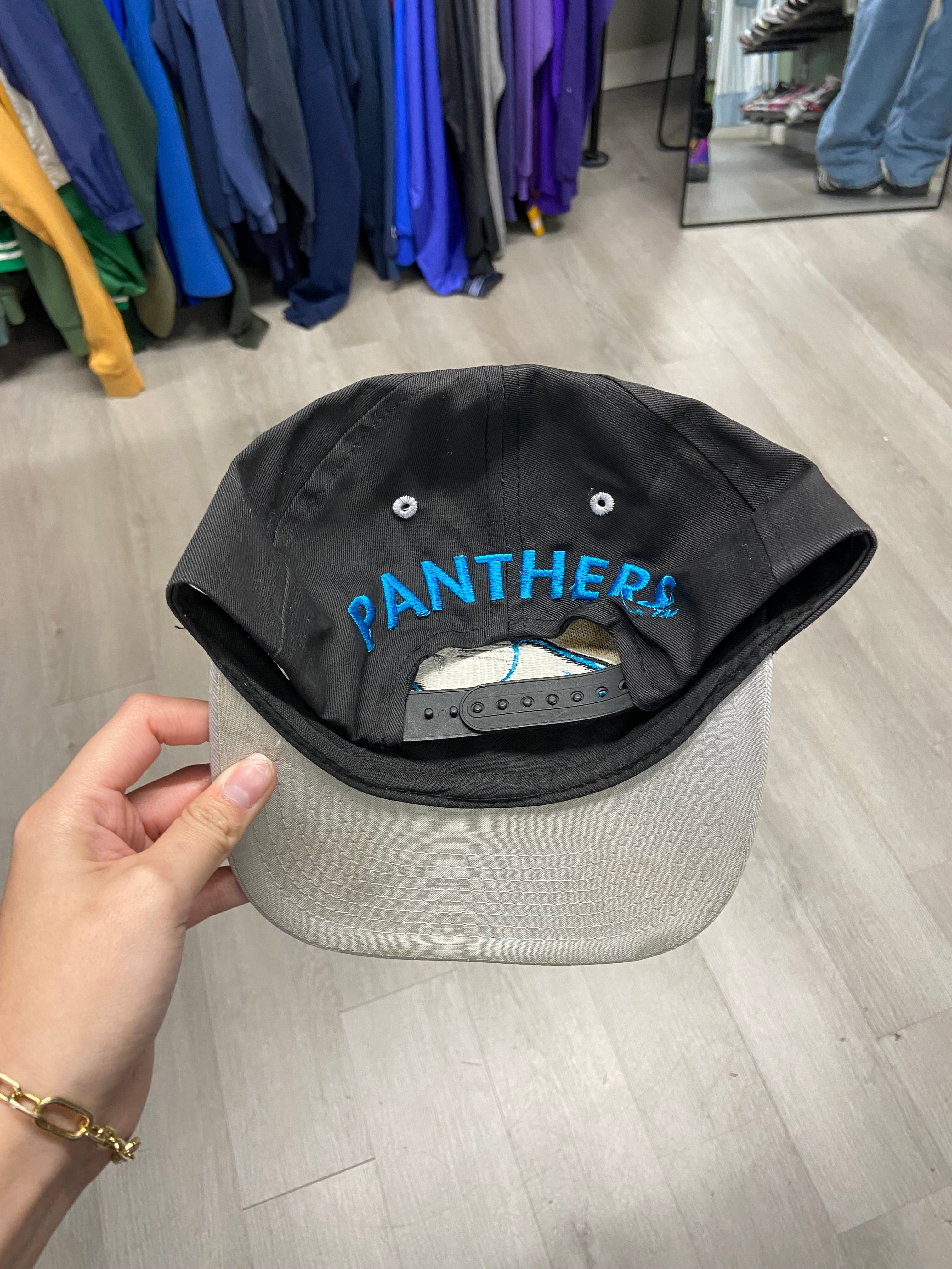 Vintage Carolina Panthers Logo SnapBack Hat