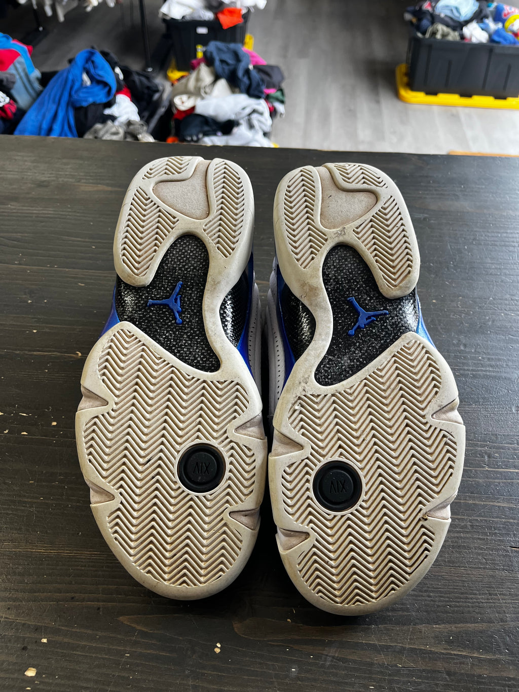 Pre-Owned Jordan 14 Retro White Hyper Royal