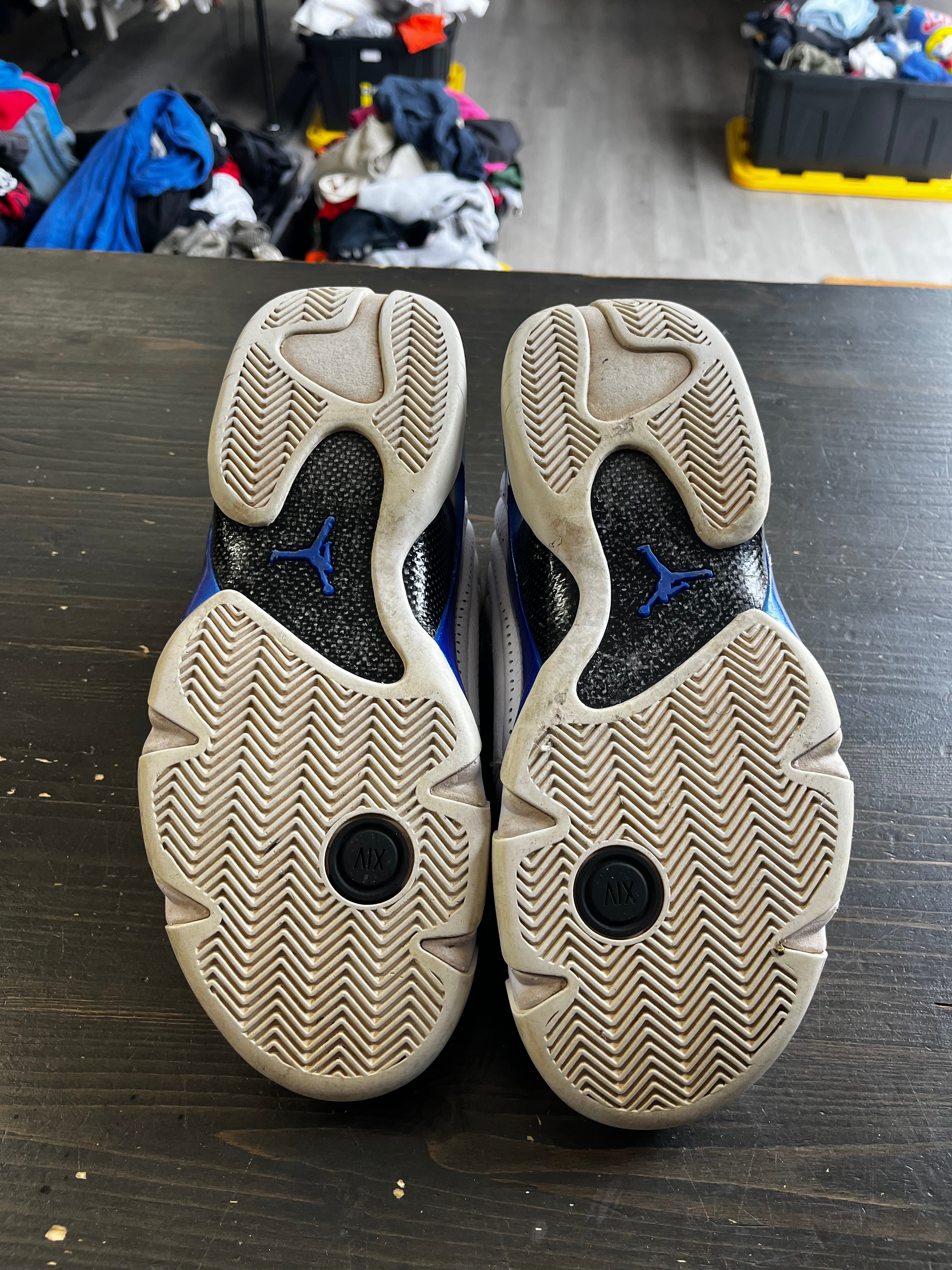 Pre-Owned Jordan 14 Retro White Hyper Royal