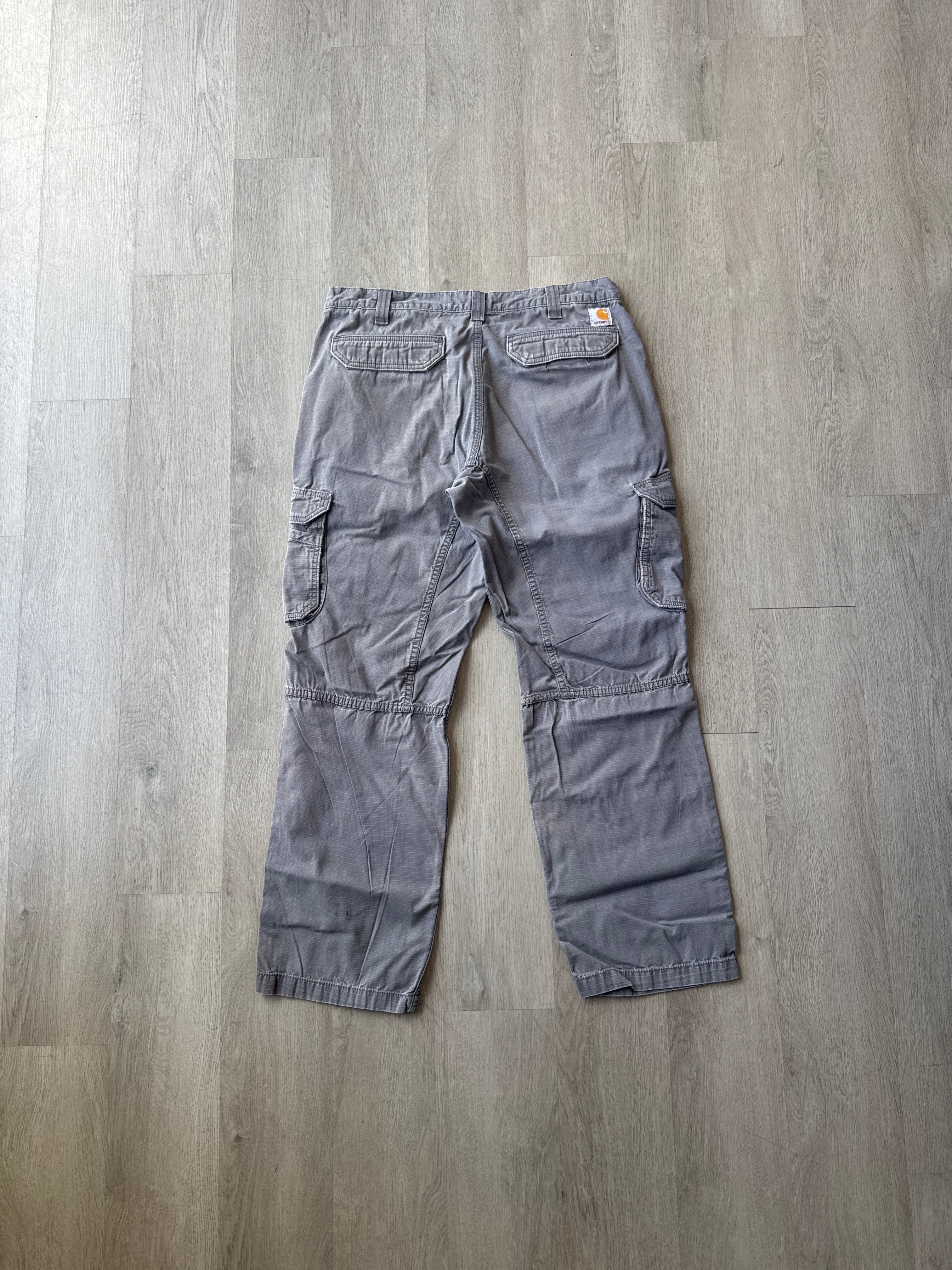 Carhartt Relaxed Fit Grey Cargo Carpenter Pants