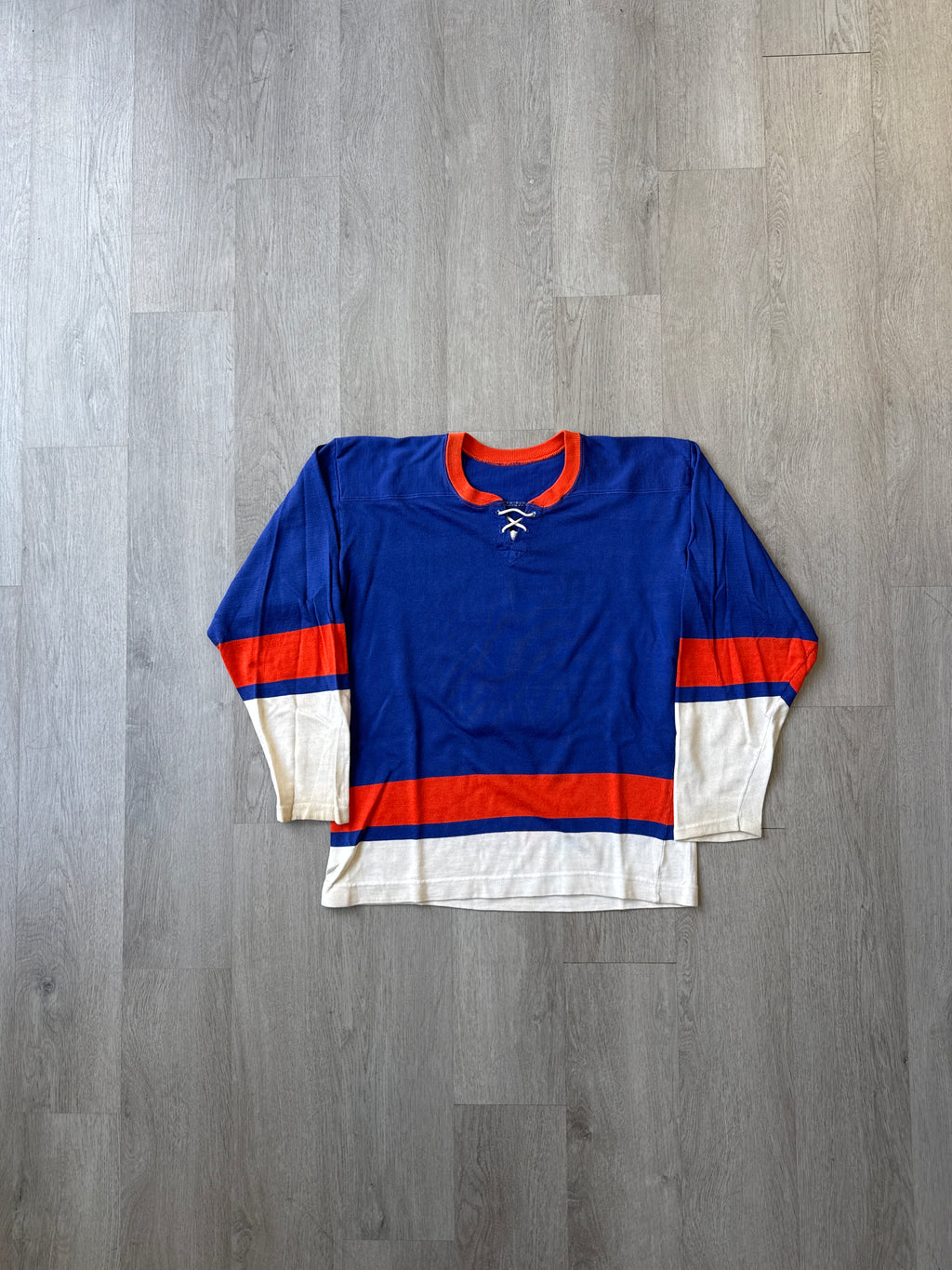 Vintage 1950s Blank Hockey Jersey