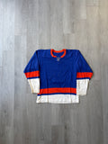 Vintage 1950s Blank Hockey Jersey