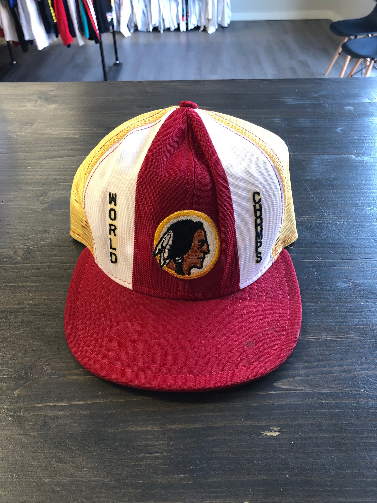 Vintage Redskins World Champs Hat