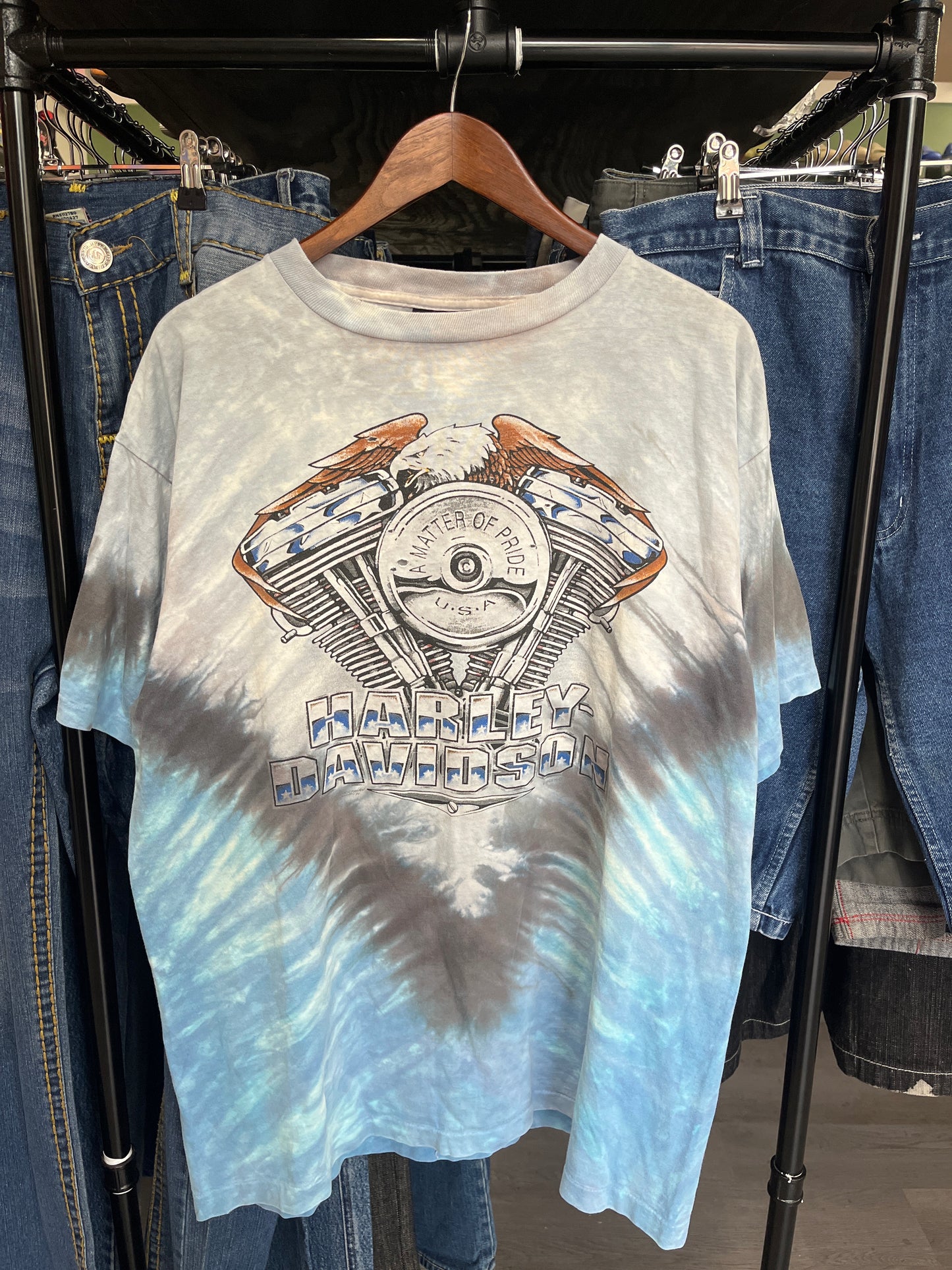 Vintage Harley Davidson A Matter of Pride Tee