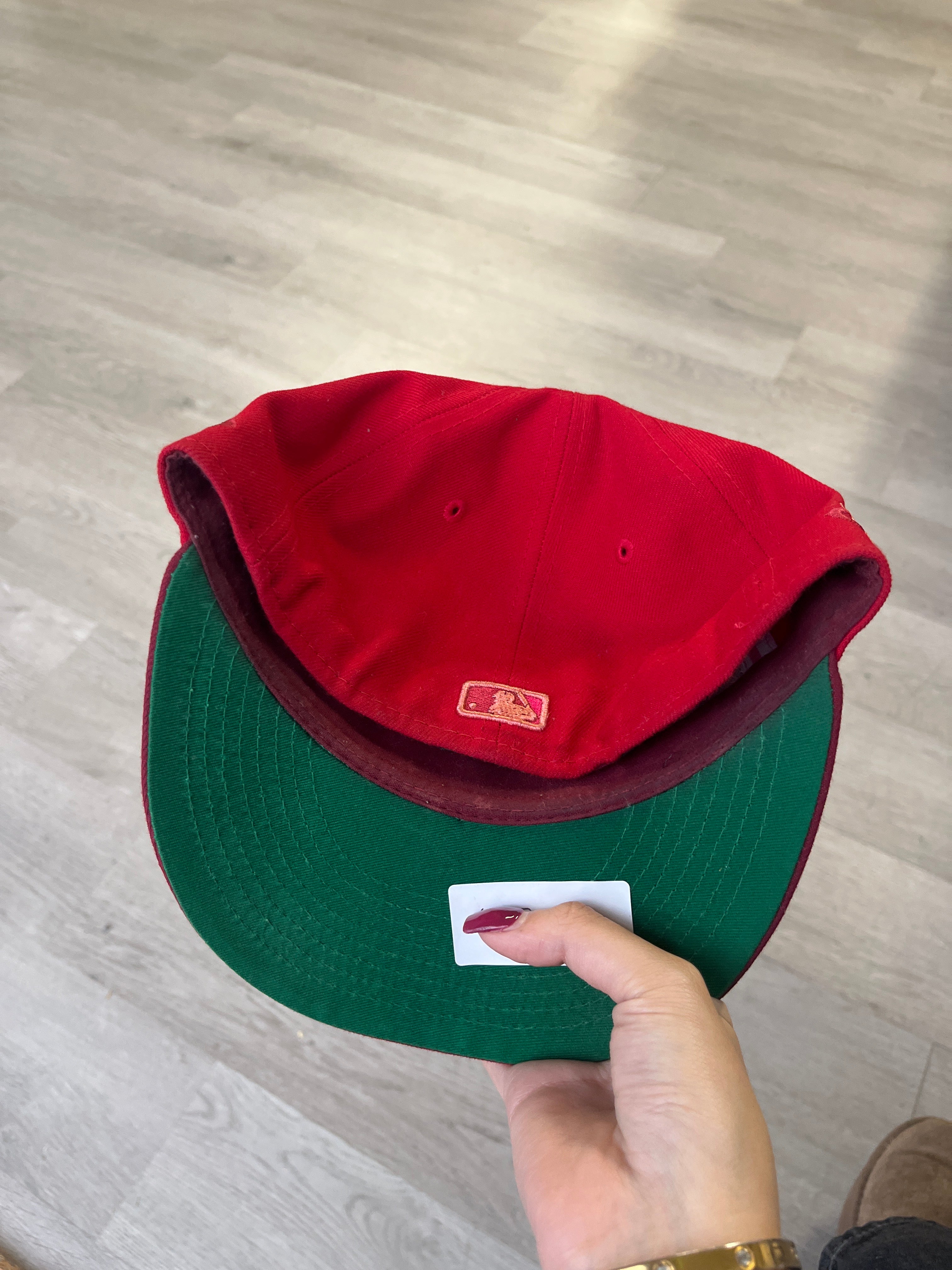 New Era 59FIFTY Atlanta Braves Fitted Red Hat