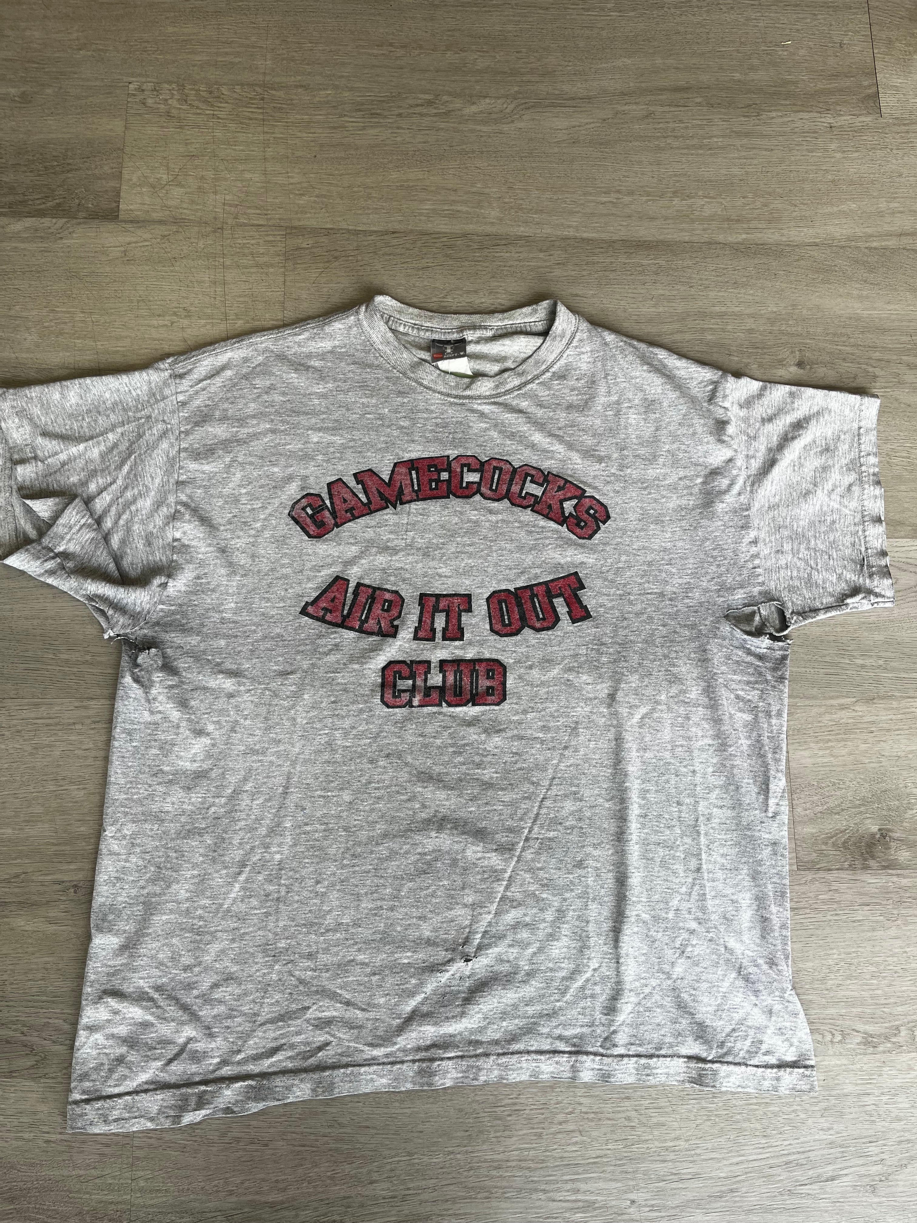 Vintage University of South Carolina Gamecocks Air Out The Club Tee
