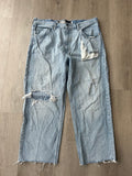Vintage Disstressed Silver Tab Levi’s Jeans