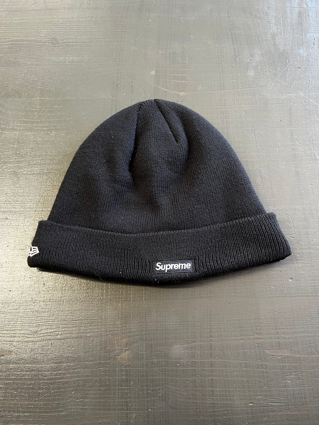 Supreme x New Era S Logo Knit Beanie