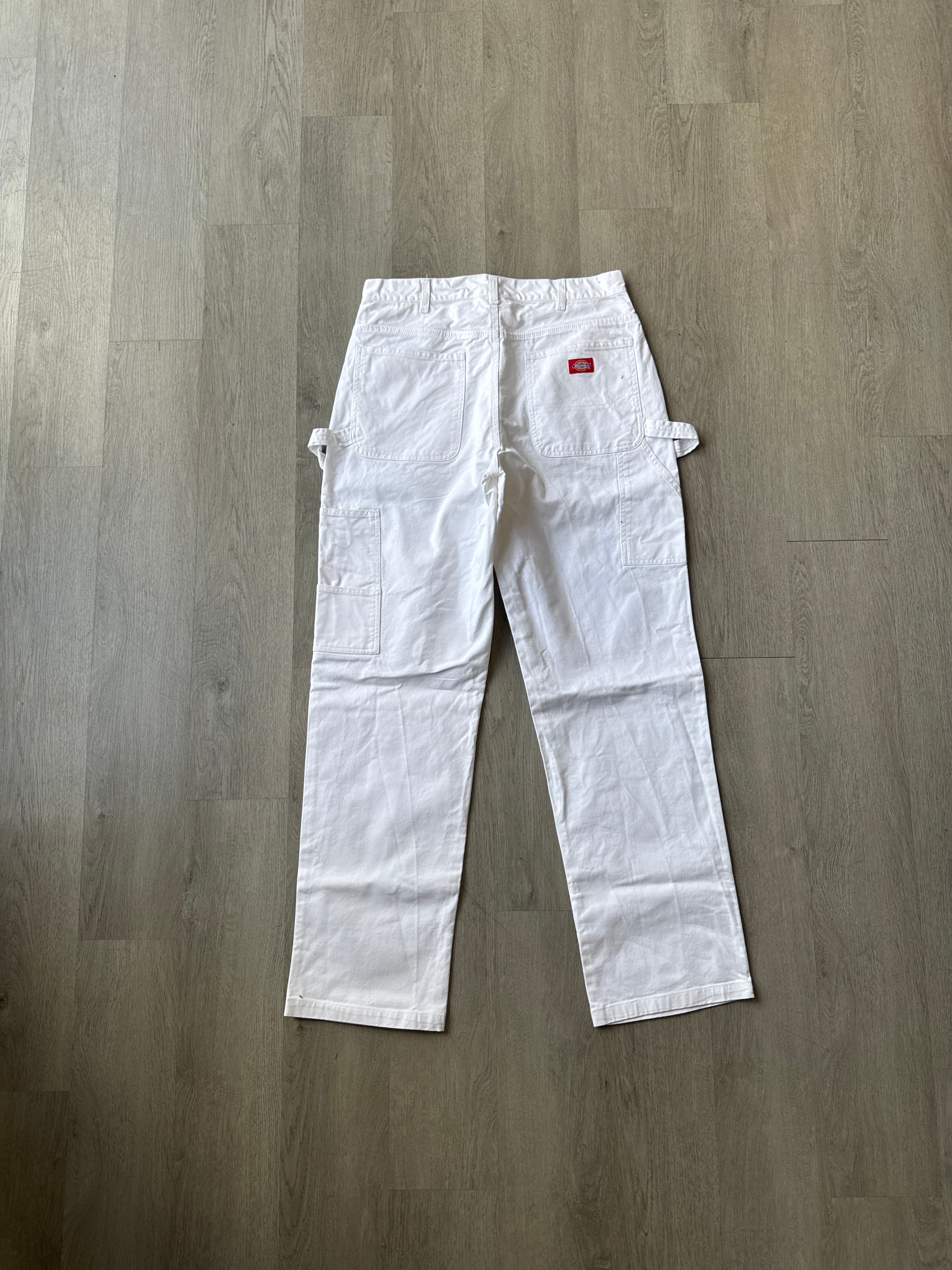 Vintage Dickies Painters White Carpenter Pants