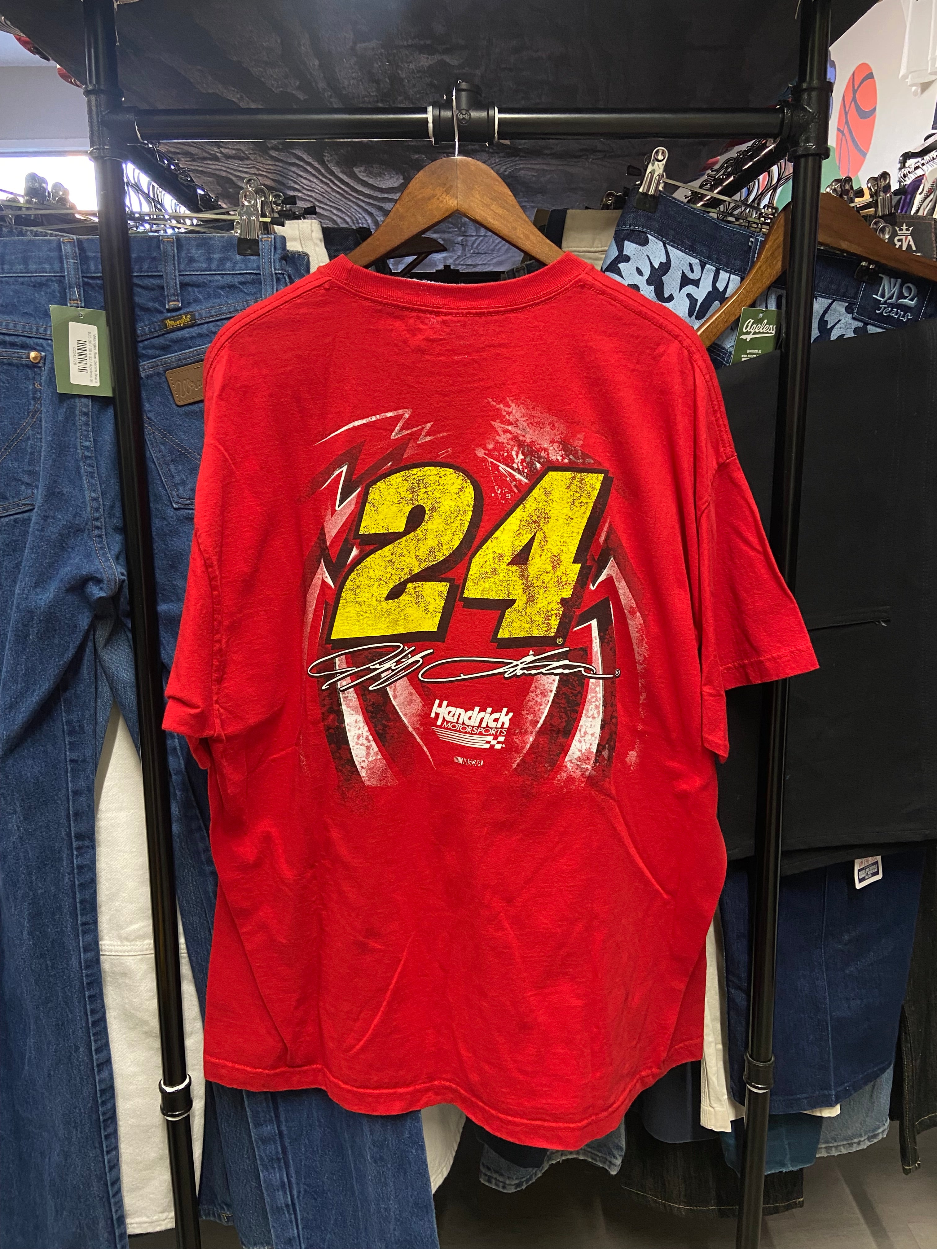 Vintage Red Jeff Gordon Racing Tee