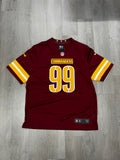 Nike Burgundy Washington Commanders Chase Young #99 Game Jersey
