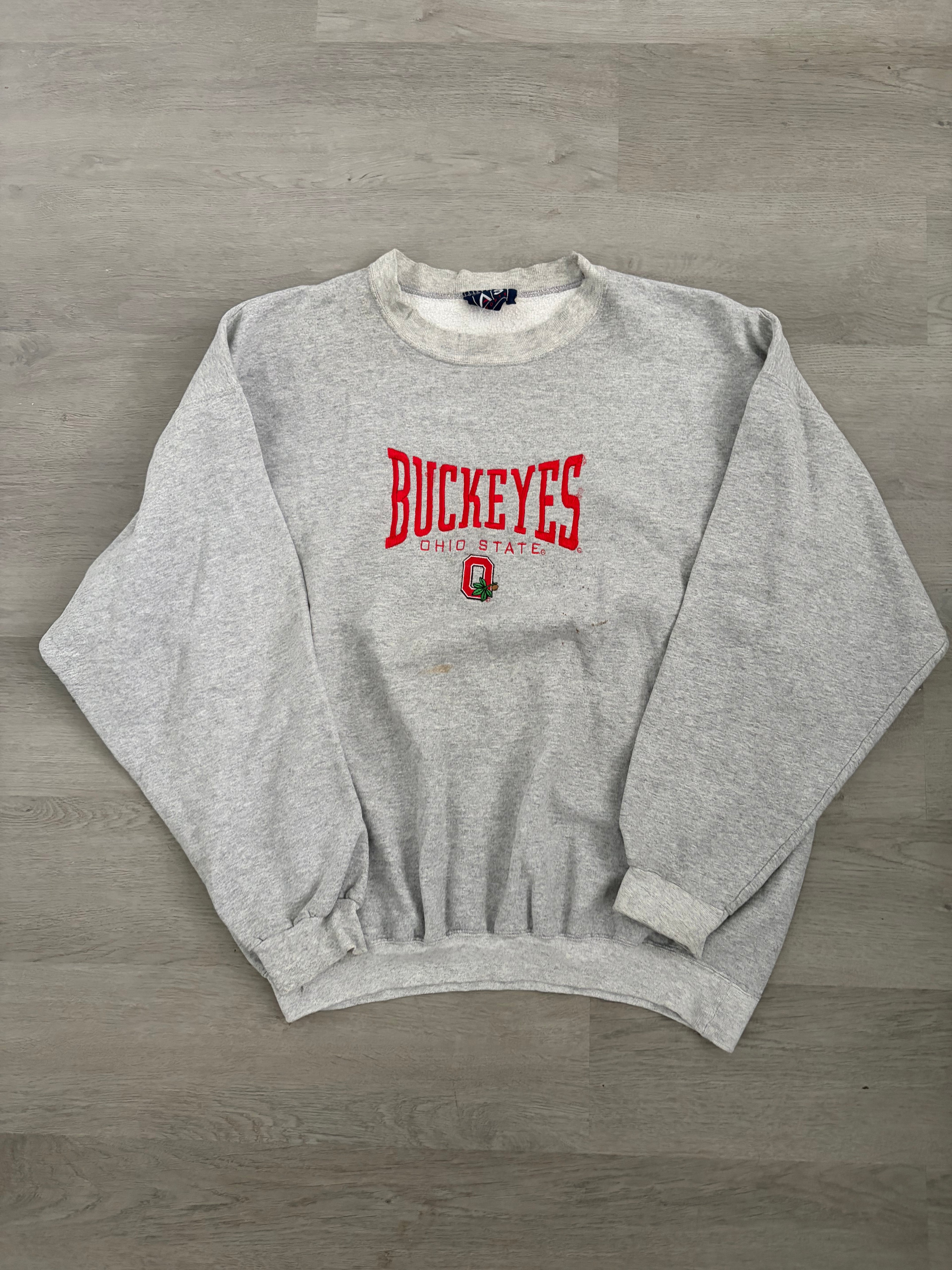 Grey Ohio State Buckeyes Sweatshirt