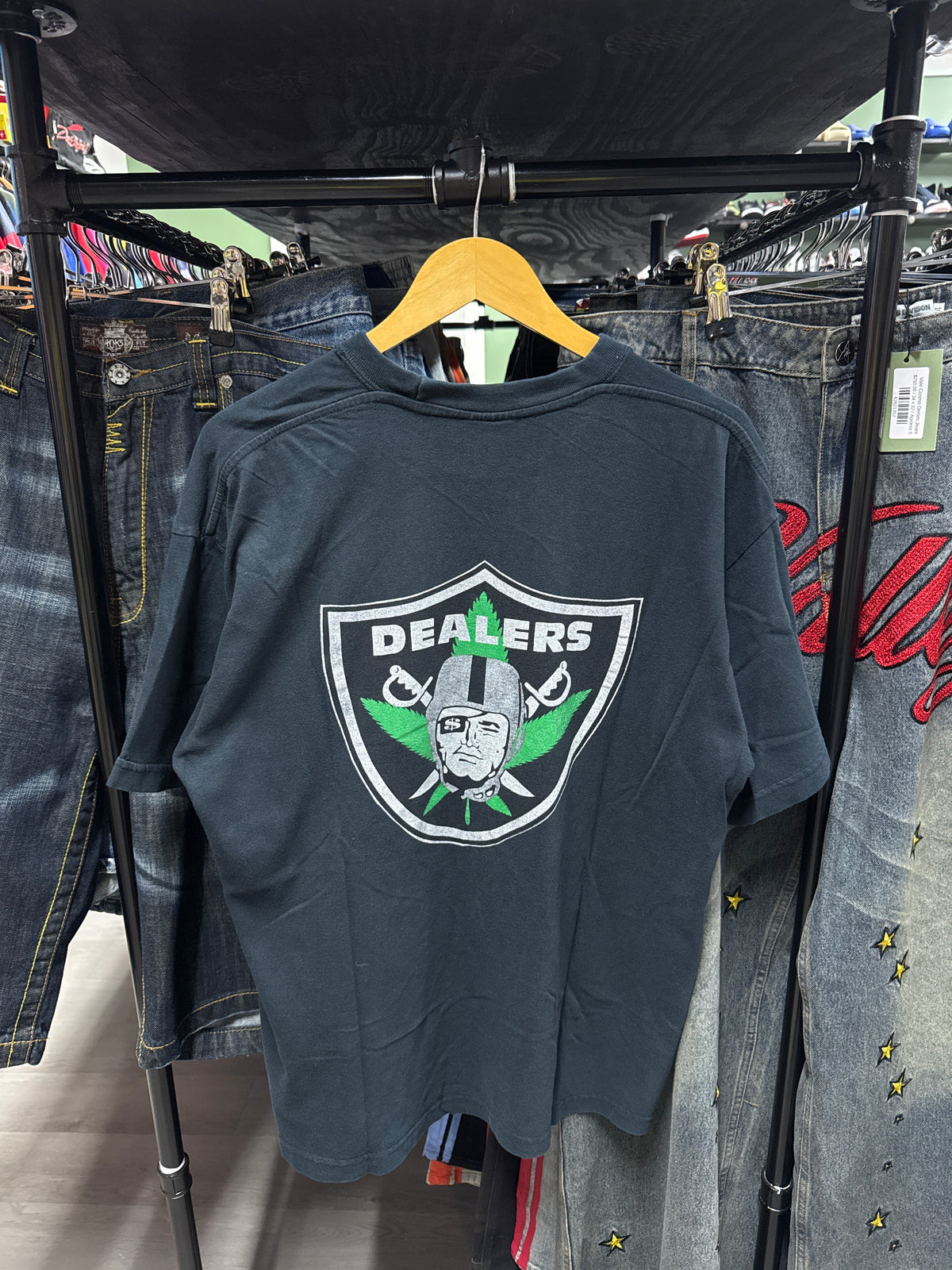 Vintage Oakland Raiders Dealers Tee