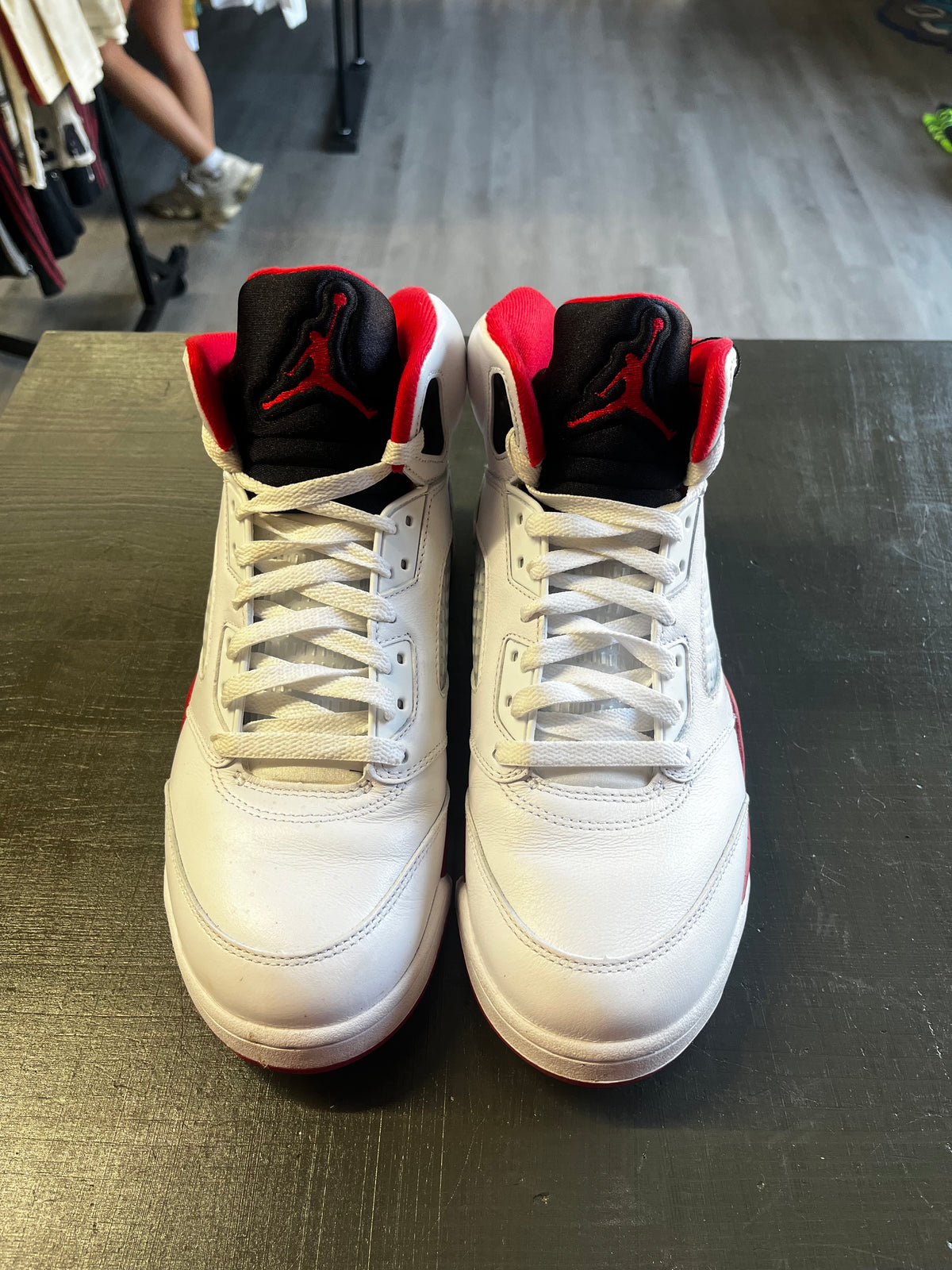 Pre-Owned Jordan 5 Retro Fire Red Black Tongue (2025)