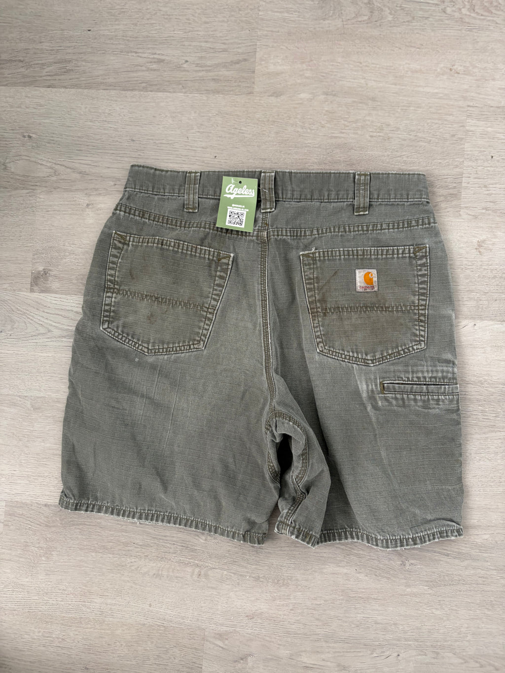 Vintage Carhartt Ripstop Carpenter Work Shorts