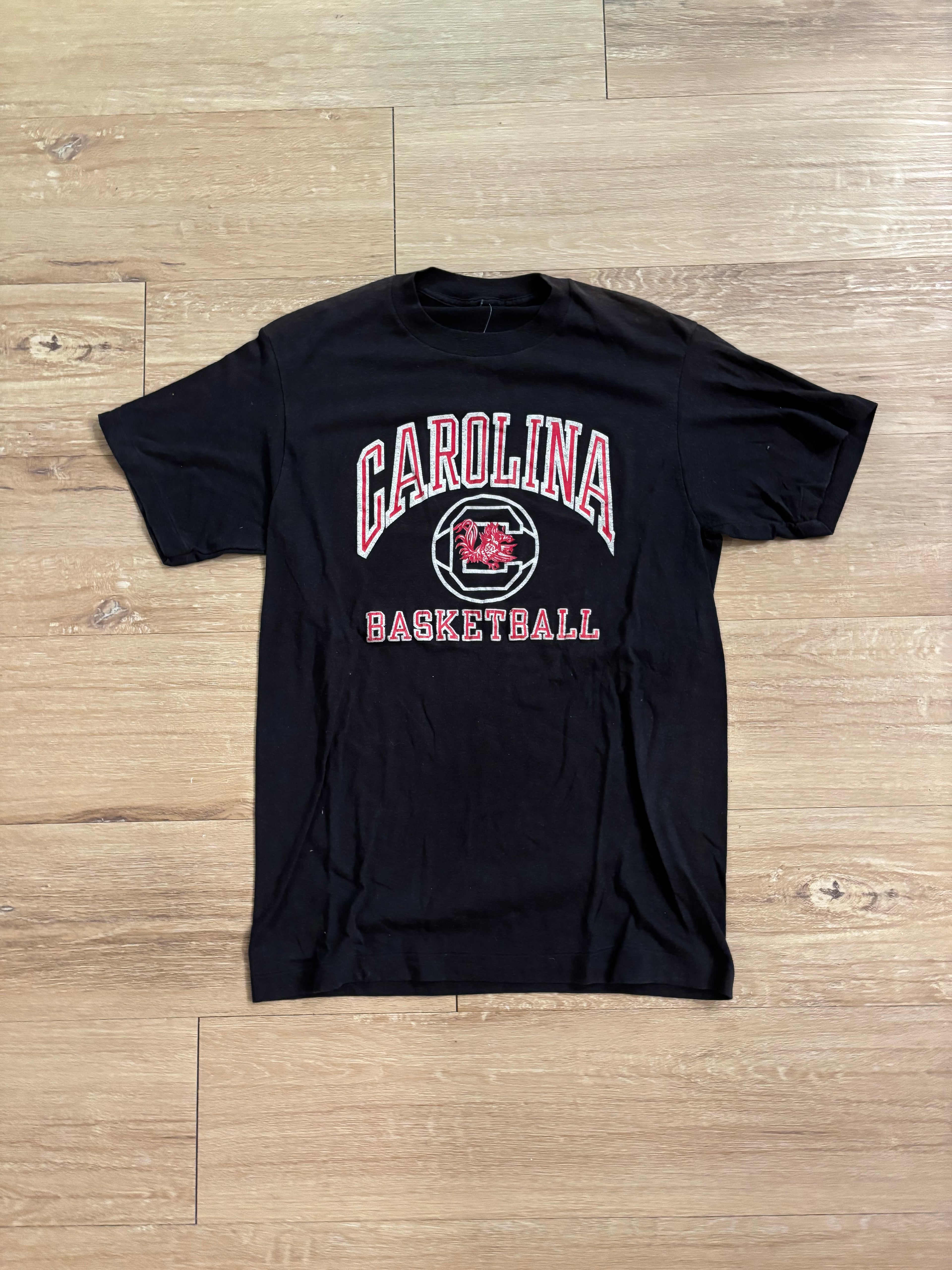 Vintage Black South Carolina Basketball Tee