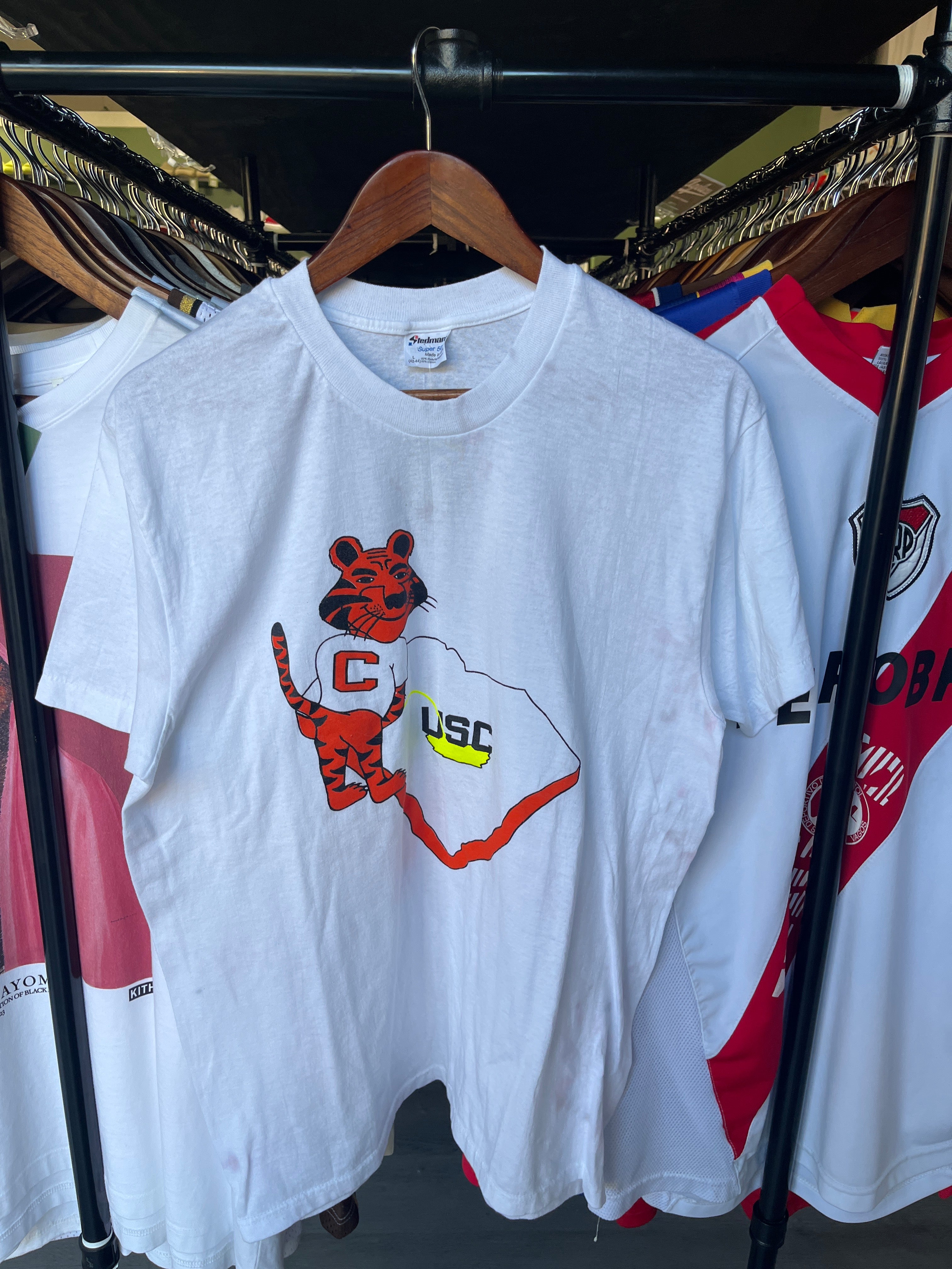 Vintage Clemson Tigers Leak On USC Tee