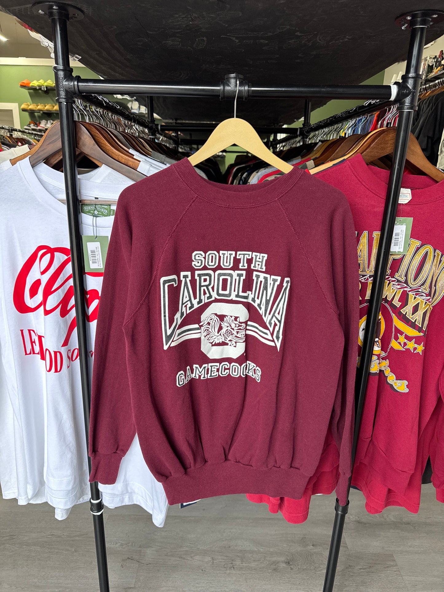 Vintage University Of South Carolina Gamecocks Sweatshirt