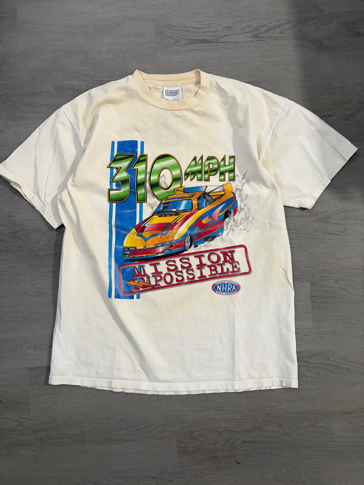 Vintage Mission Impossible Drag Racing Tee