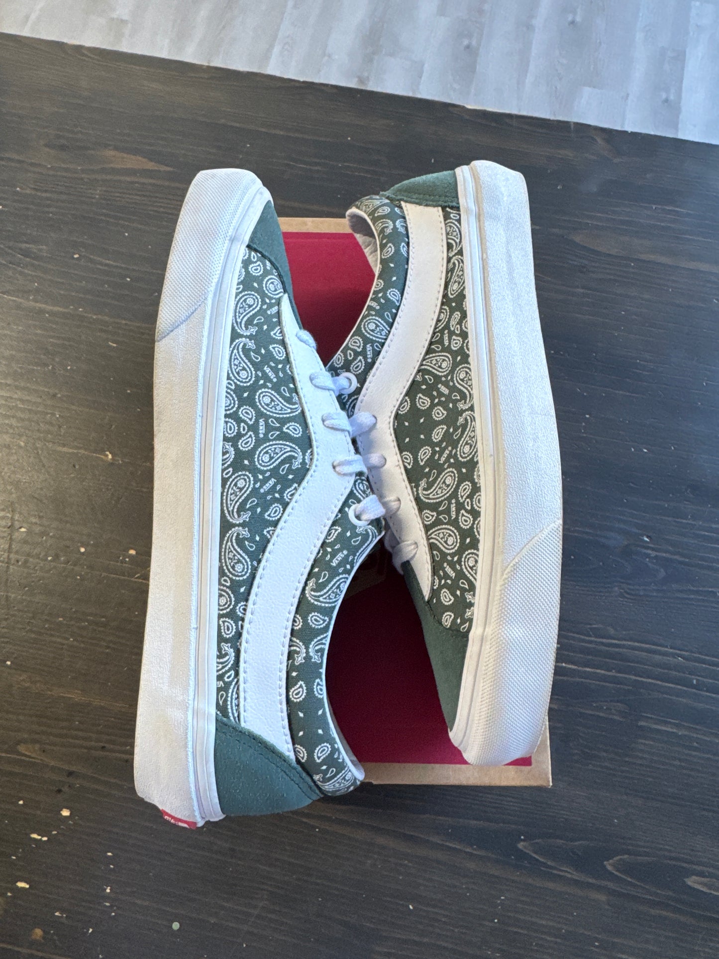 Pre-owned Vans Bold Ni Bandana Jungle Green