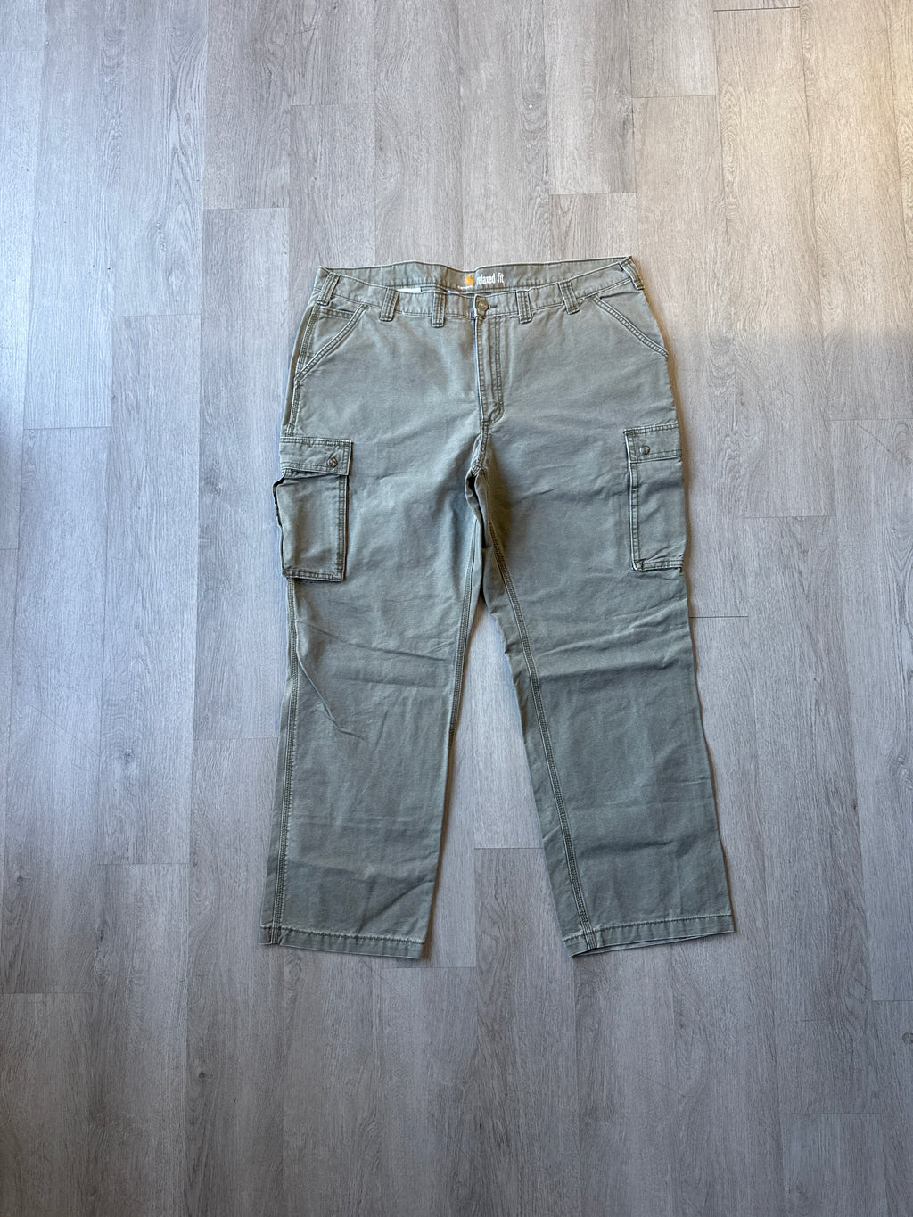 Carhartt Relaxed Fit Olive Green Cargo Pants